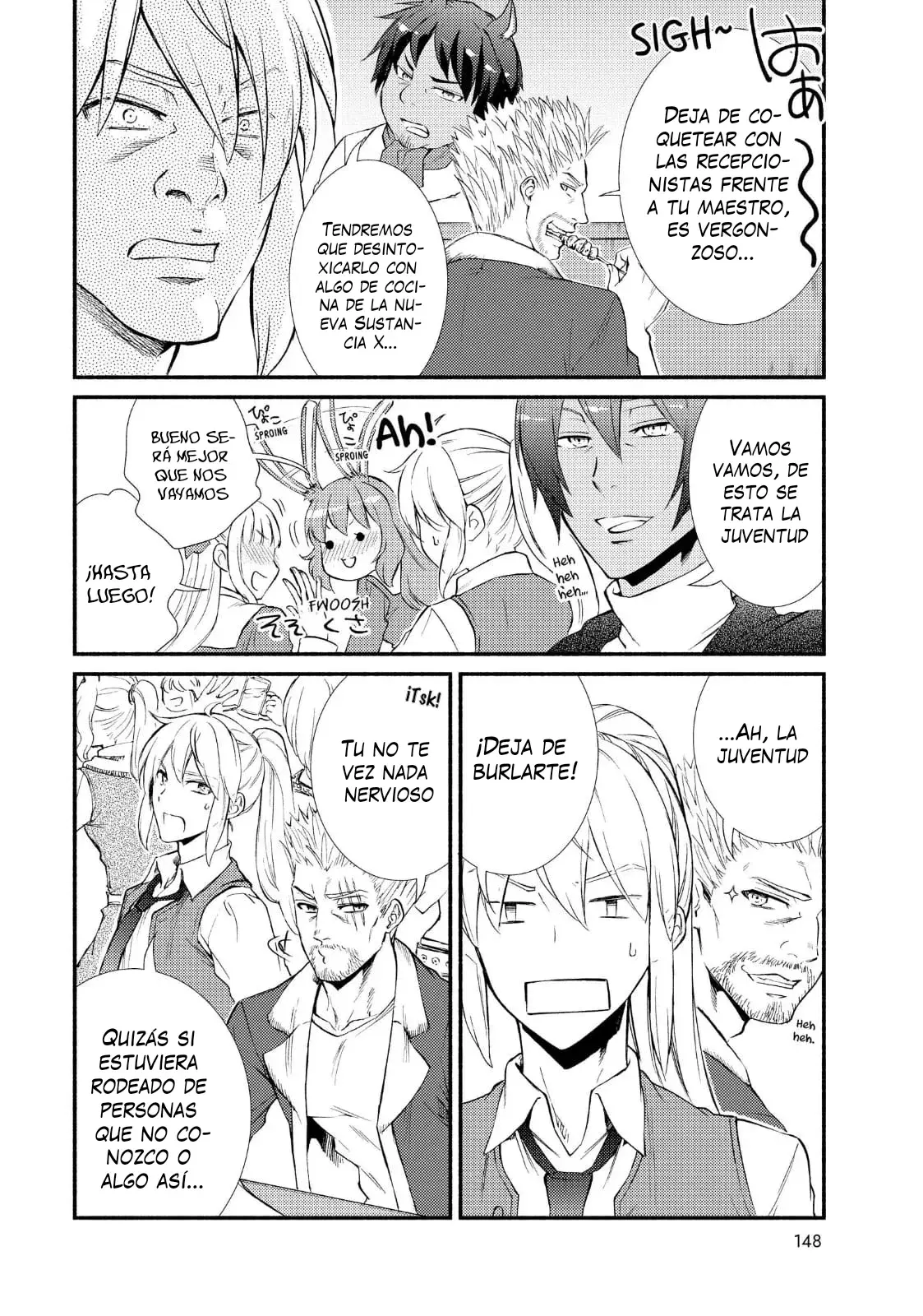 The Great Cleric Capitulo 43: El Glorioso retorno a Merratoni / Alturas lejanas y fiesta de bienvenida página 25