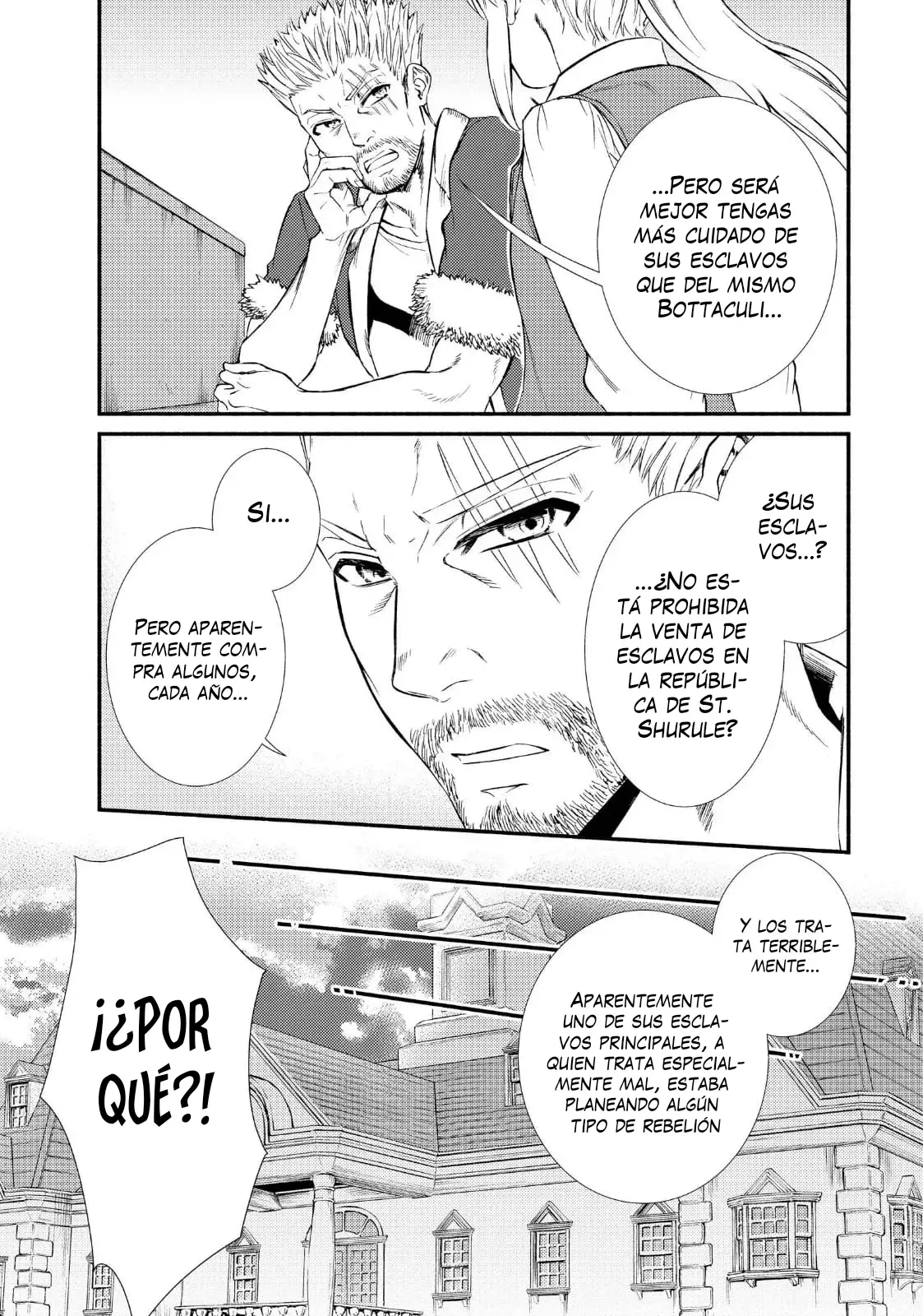 The Great Cleric Capitulo 43: El Glorioso retorno a Merratoni / Alturas lejanas y fiesta de bienvenida página 28