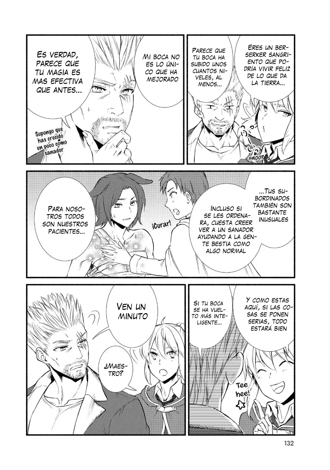 The Great Cleric Capitulo 43: El Glorioso retorno a Merratoni / Alturas lejanas y fiesta de bienvenida página 9