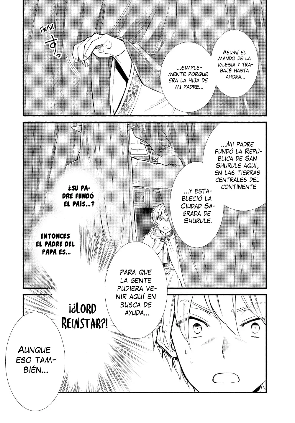 The Great Cleric Capitulo 46: El peso de las palabras: Una nueva meta página 22