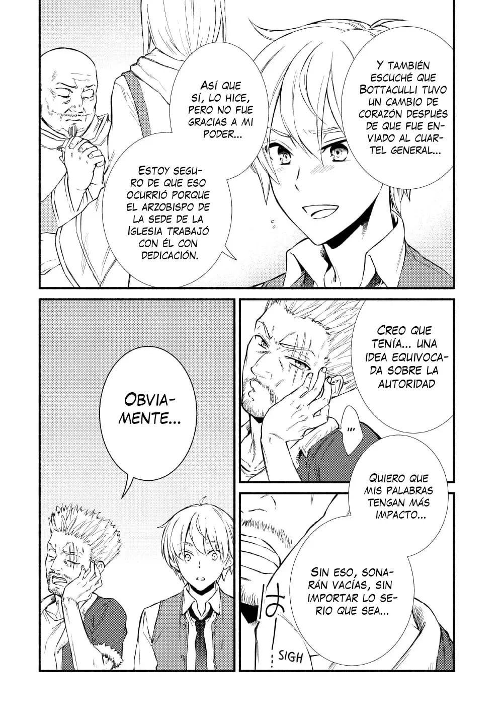 The Great Cleric Capitulo 46: El peso de las palabras: Una nueva meta página 8