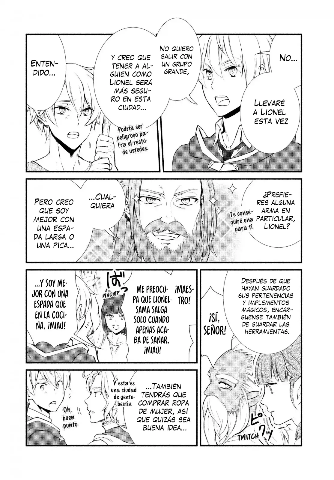 The Great Cleric Capitulo 49: Compra de esclavos y los milagros de Dios (2) página 28