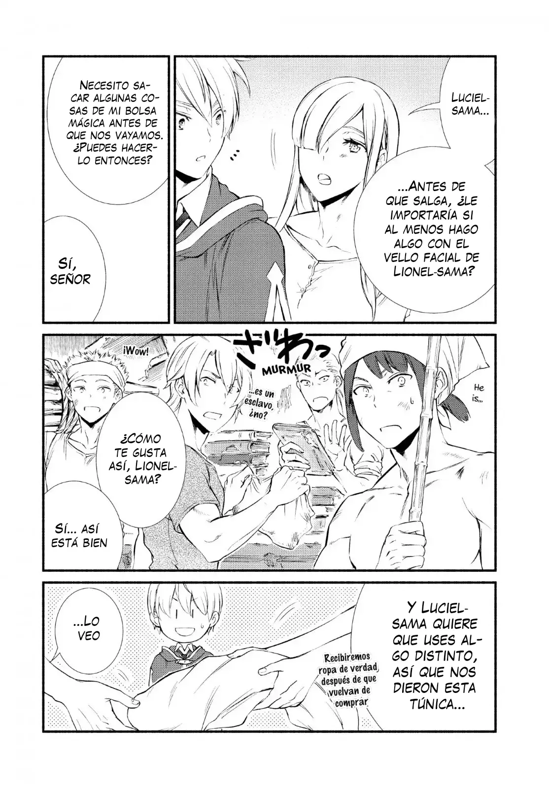 The Great Cleric Capitulo 49: Compra de esclavos y los milagros de Dios (2) página 30