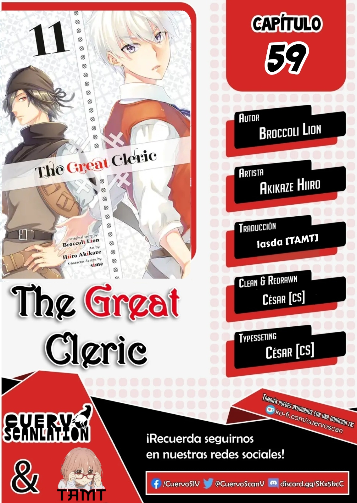 The Great Cleric Capitulo 59 página 1