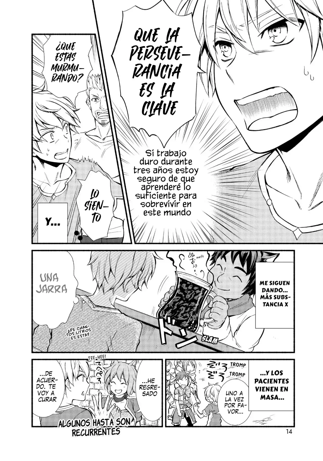 The Great Cleric Capitulo 6: Entrenamiento 1: Artes marciales (3) página 15