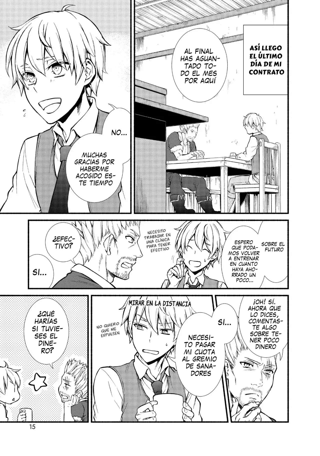 The Great Cleric Capitulo 6: Entrenamiento 1: Artes marciales (3) página 16