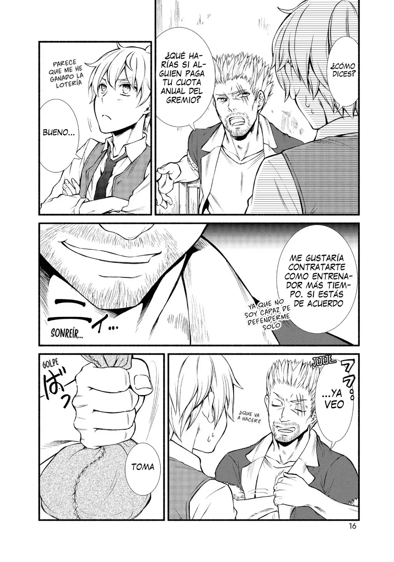The Great Cleric Capitulo 6: Entrenamiento 1: Artes marciales (3) página 17