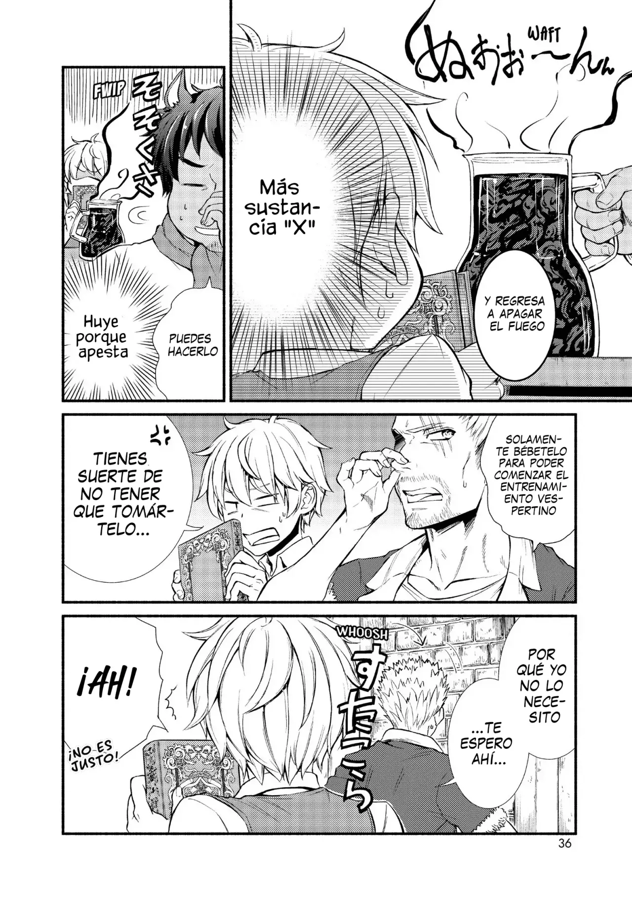 The Great Cleric Capitulo 6: Entrenamiento 1: Artes marciales (3) página 37
