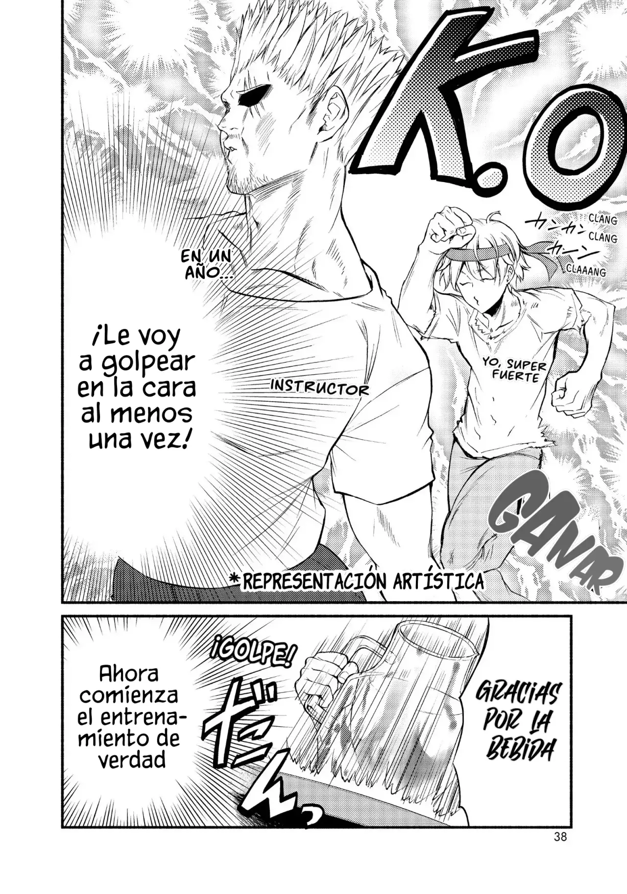 The Great Cleric Capitulo 6: Entrenamiento 1: Artes marciales (3) página 39