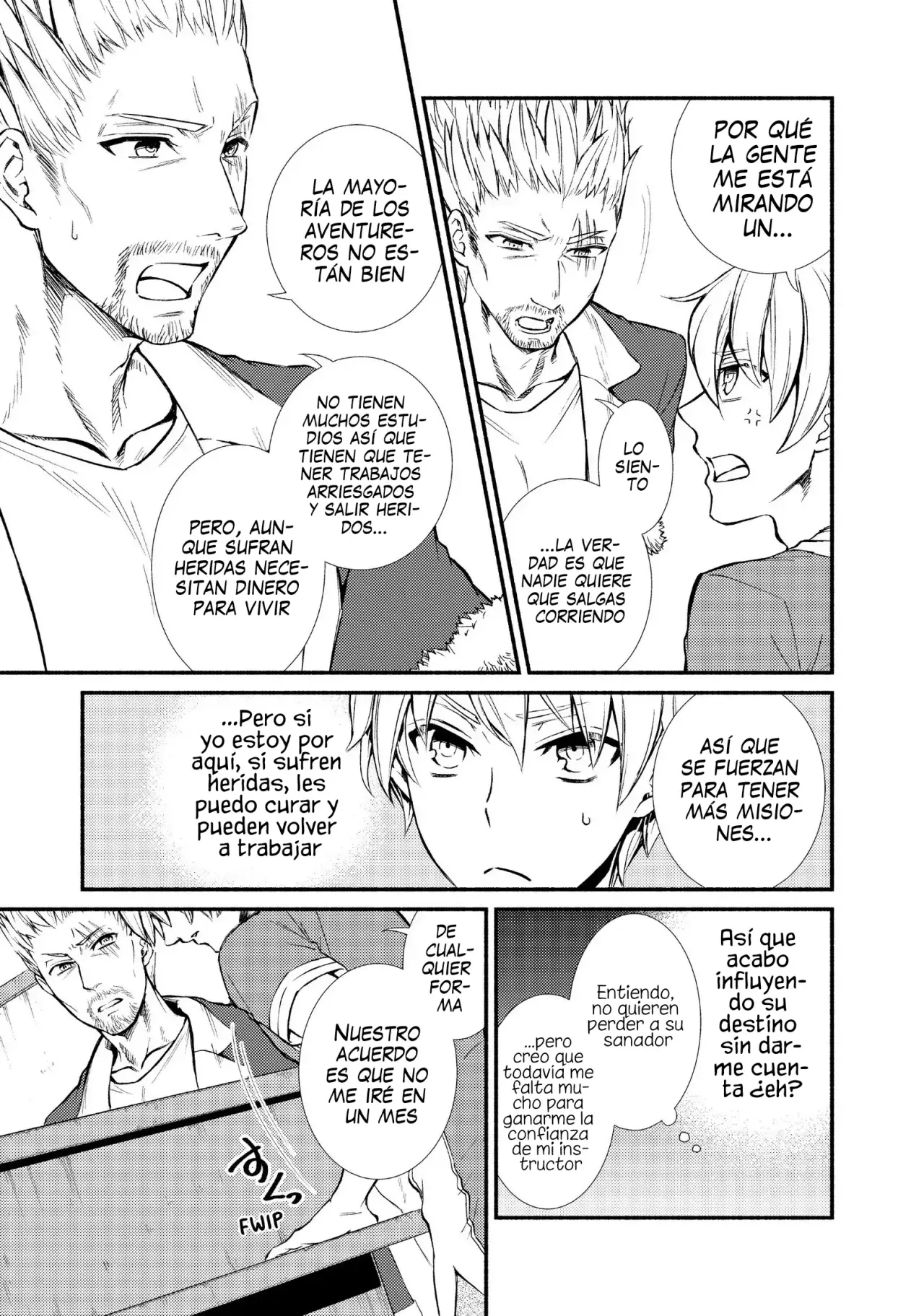The Great Cleric Capitulo 6: Entrenamiento 1: Artes marciales (3) página 8