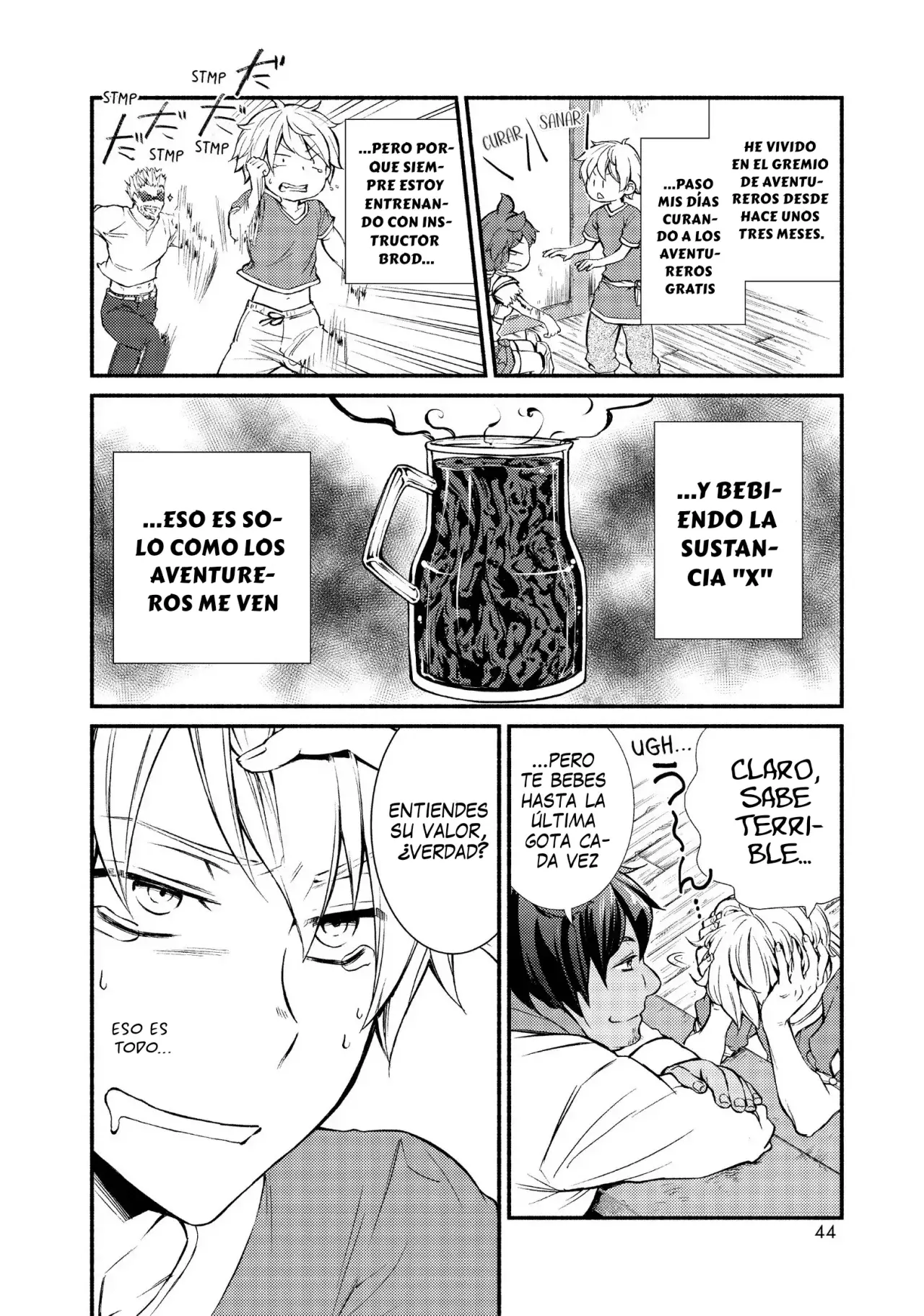 The Great Cleric Capitulo 7: La sustancia X y otros pequeños cambios (1) página 4