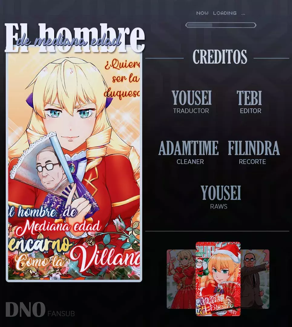 El hombre de mediana edad que reencarnó como la villana Capitulo 11 página 2