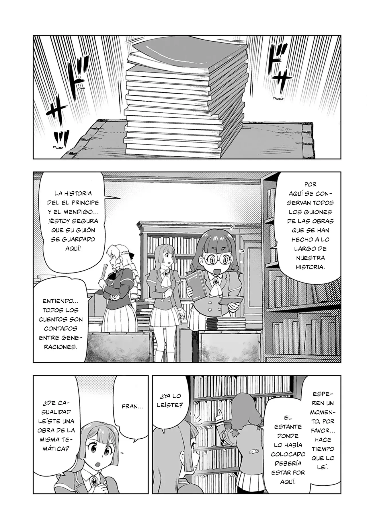 El hombre de mediana edad que reencarnó como la villana Capitulo 23: Festival Escolar (2° Parte) página 15
