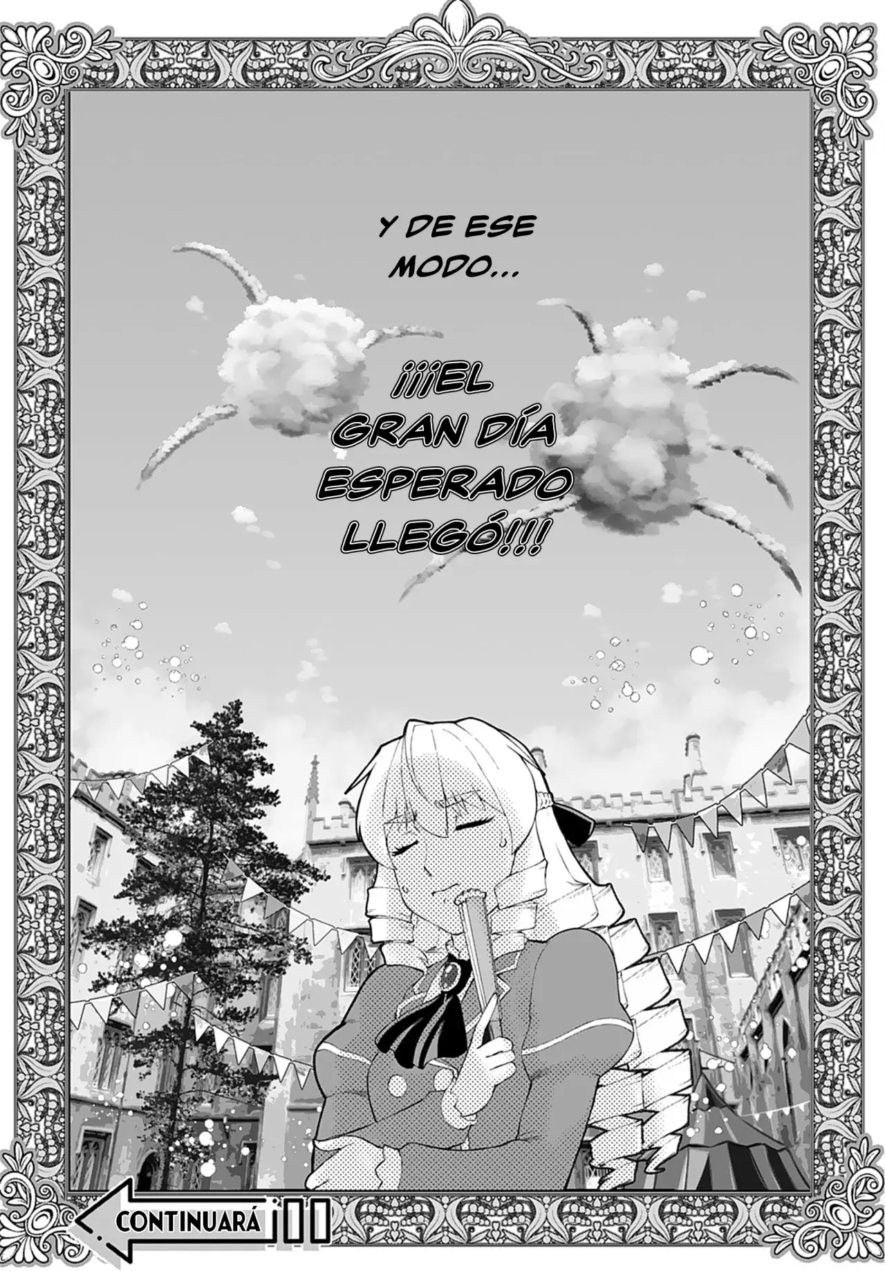 El hombre de mediana edad que reencarnó como la villana Capitulo 24: Festival Escolar (3° Parte) página 24