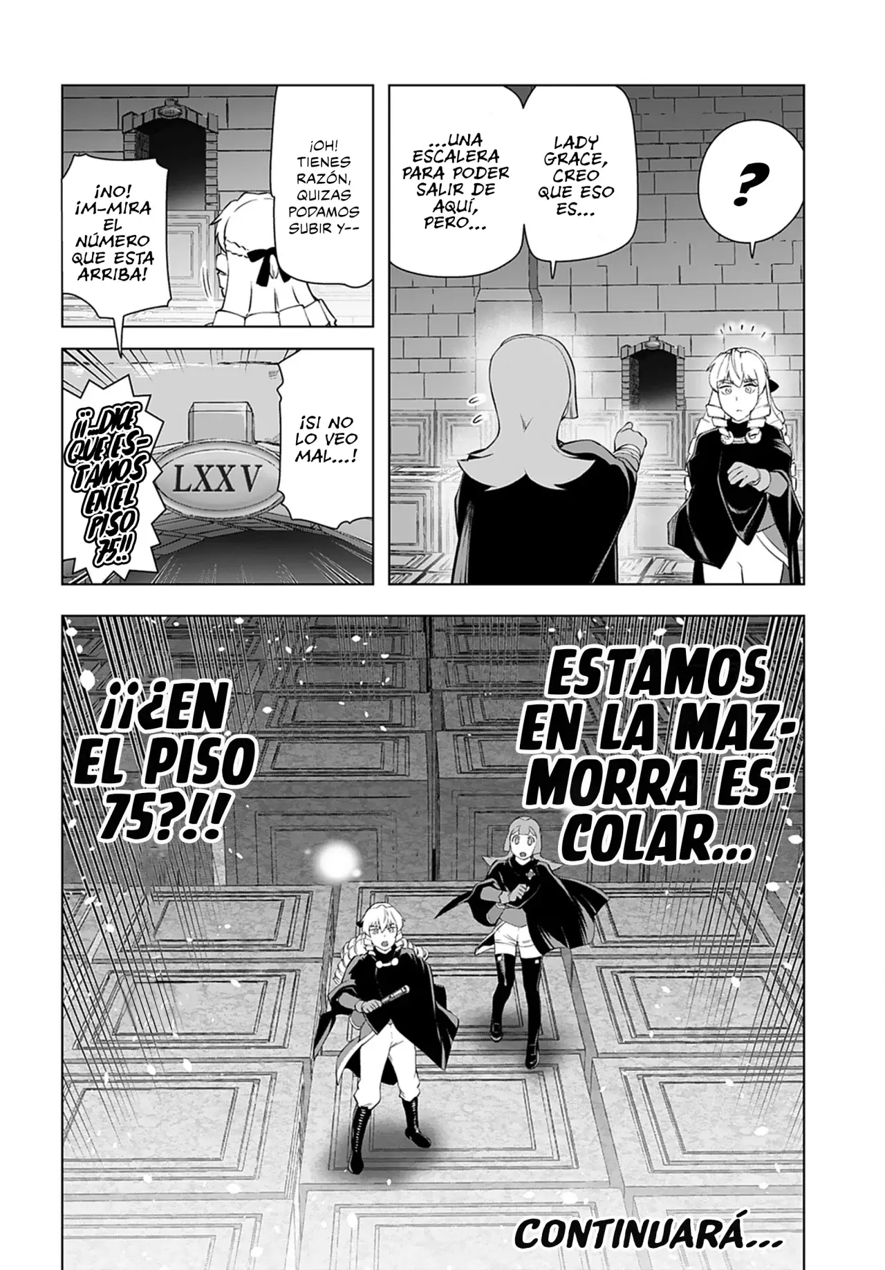 El hombre de mediana edad que reencarnó como la villana Capitulo 29: Mazmorra Escolar (1° Parte) página 29