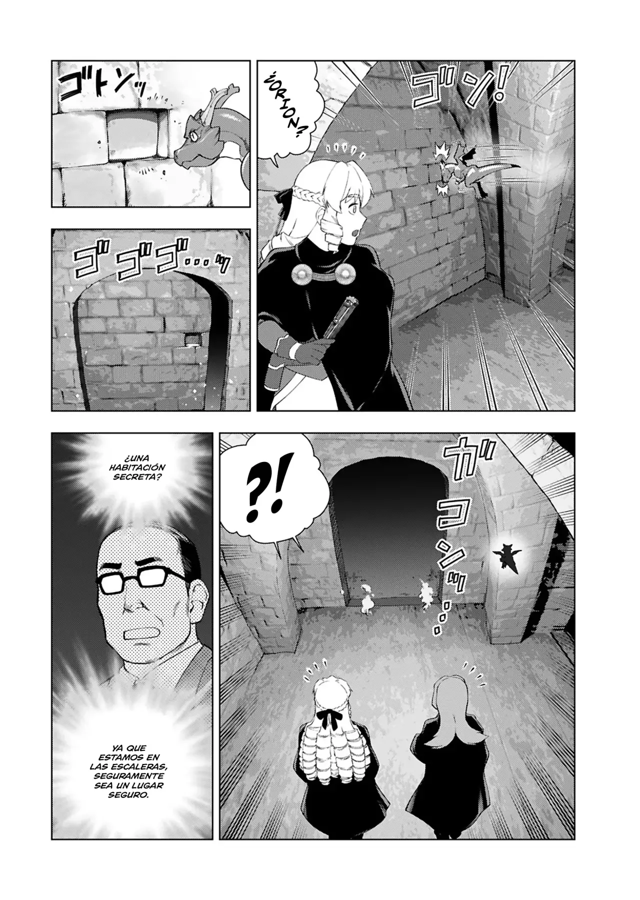 El hombre de mediana edad que reencarnó como la villana Capitulo 30: Mazmorra Escolar (2° Parte) página 18