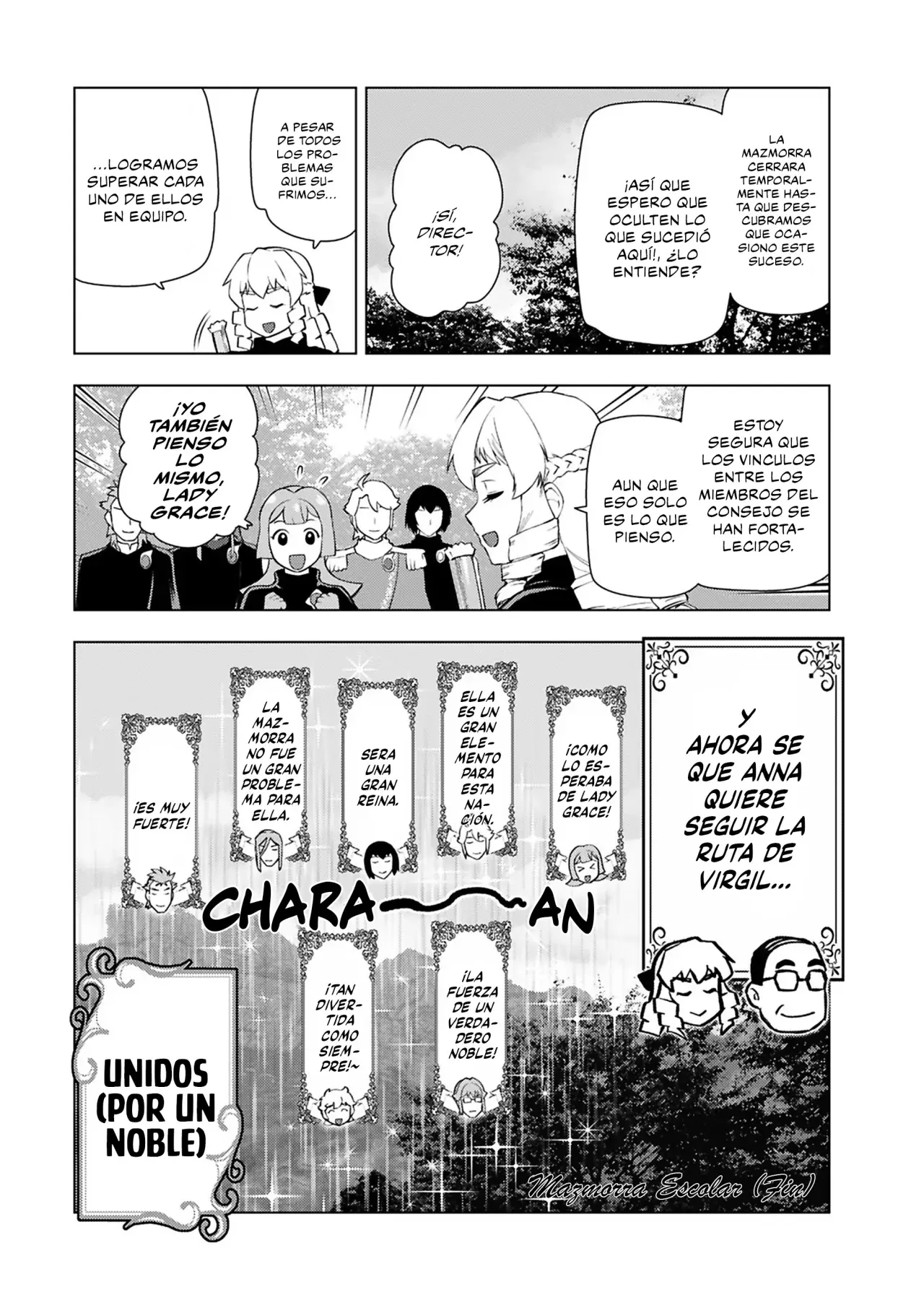 El hombre de mediana edad que reencarnó como la villana Capitulo 34: Mazmorra Escolar (6° Parte) página 20