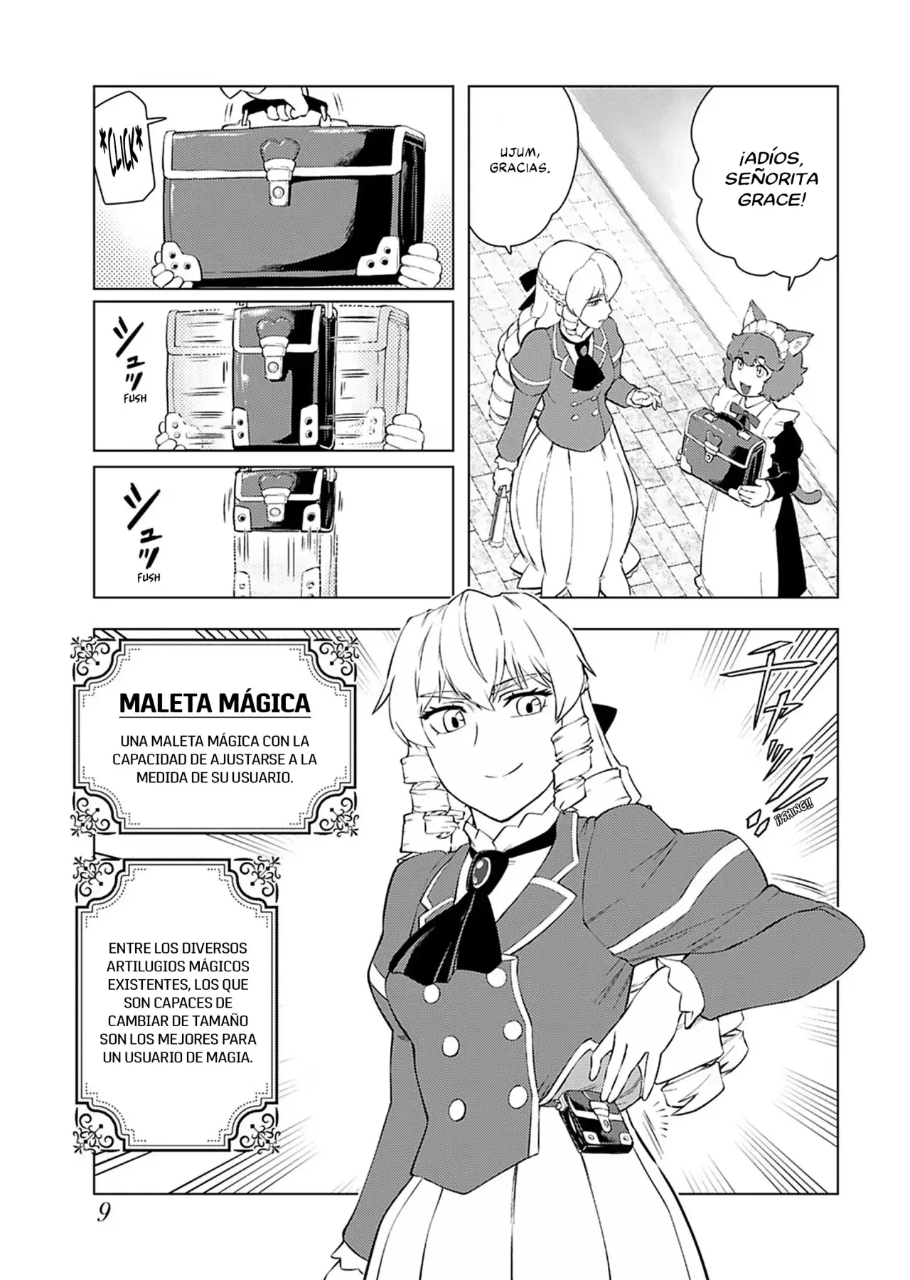 El hombre de mediana edad que reencarnó como la villana Capitulo 35: Un Día en la Academia de Magia página 10