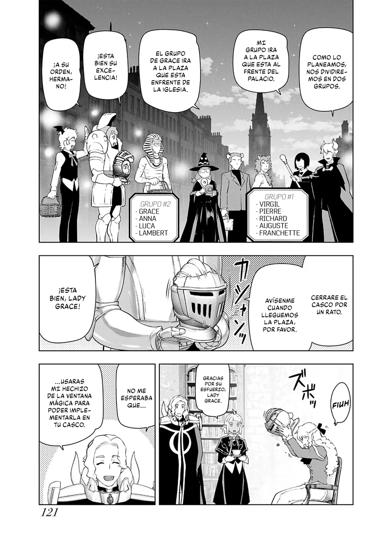 El hombre de mediana edad que reencarnó como la villana Capitulo 39: ¡Halloween! página 15