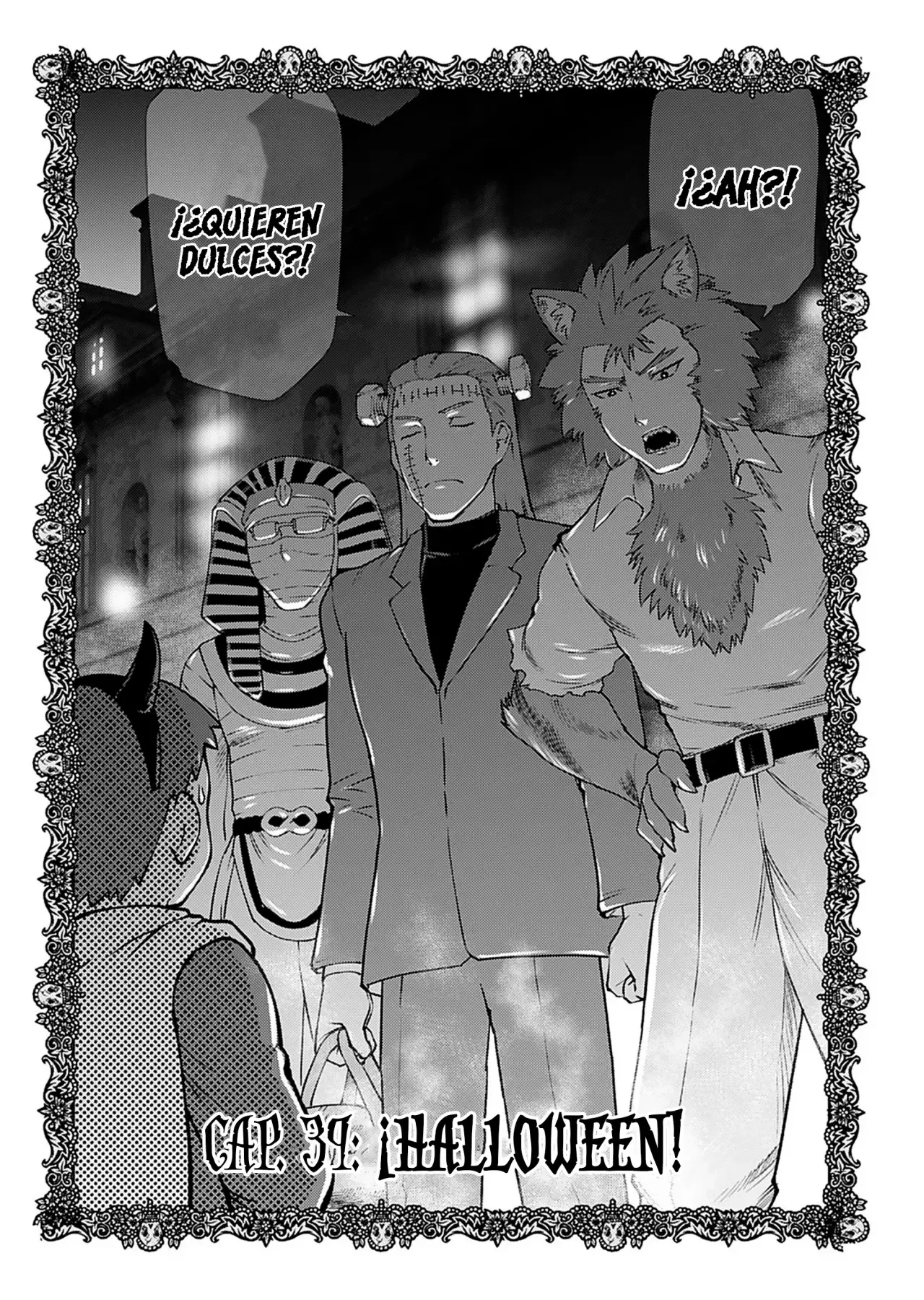 El hombre de mediana edad que reencarnó como la villana Capitulo 39: ¡Halloween! página 2