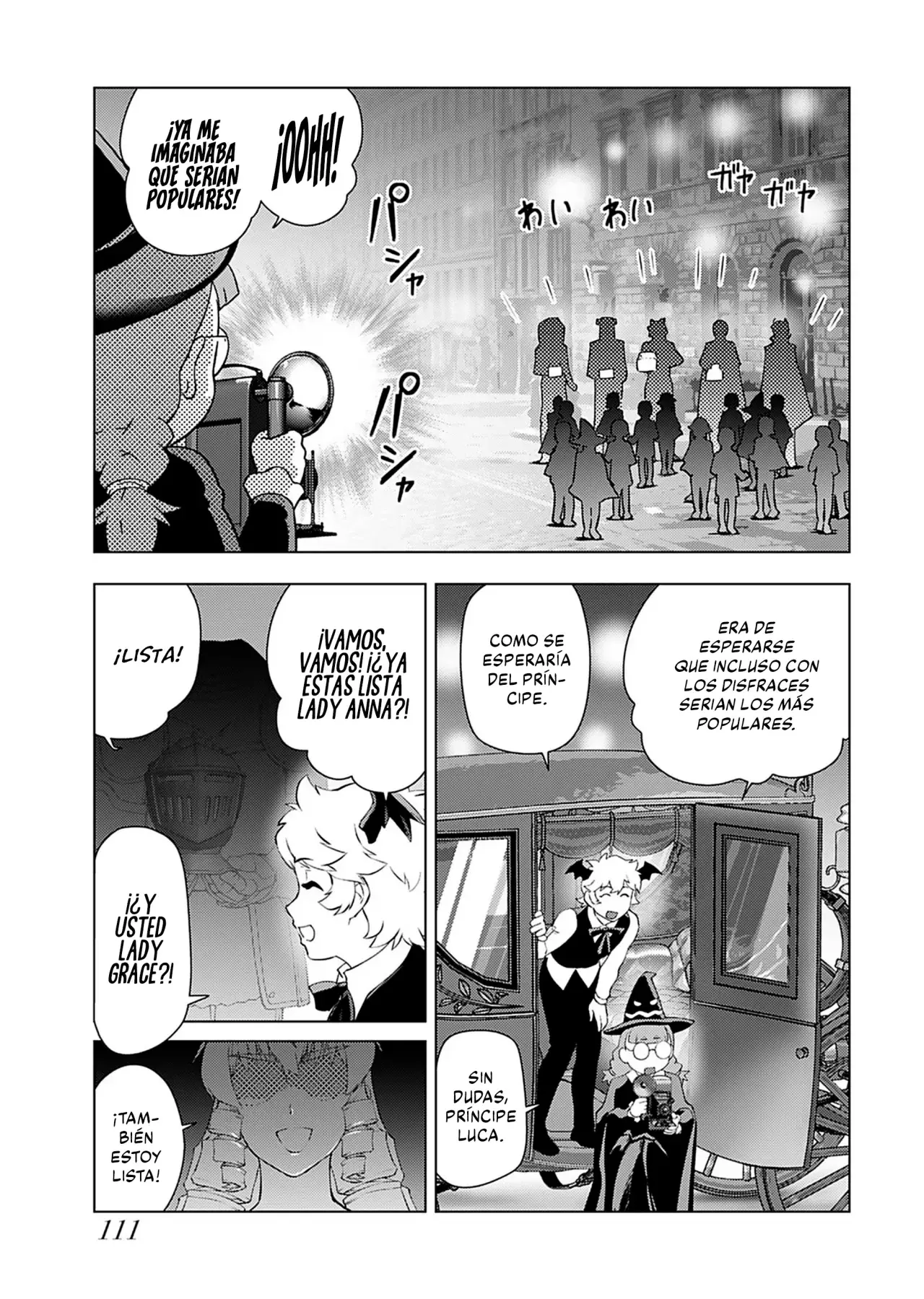 El hombre de mediana edad que reencarnó como la villana Capitulo 39: ¡Halloween! página 5
