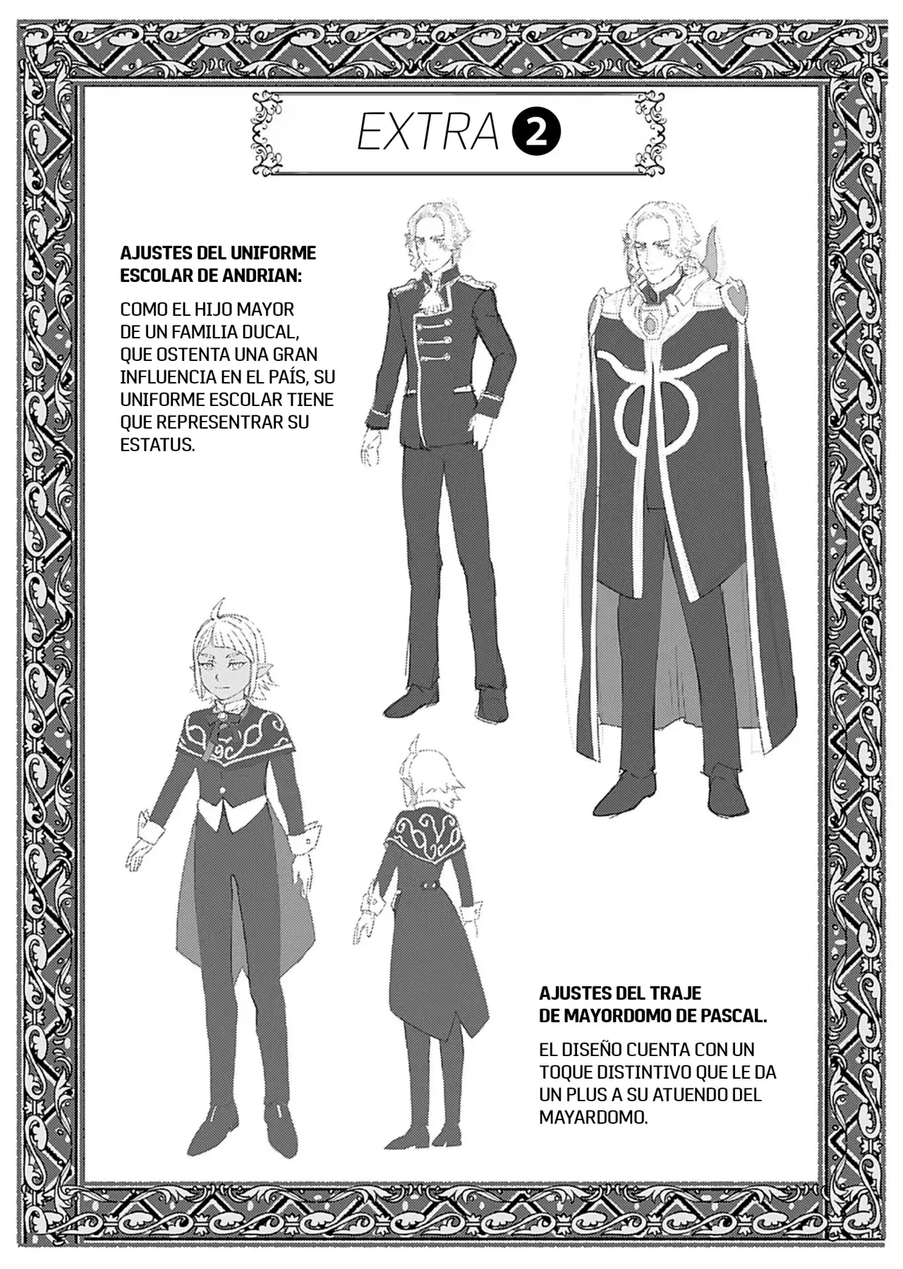 El hombre de mediana edad que reencarnó como la villana Capitulo 40.5: Notar del Autor Vol. 7 página 4