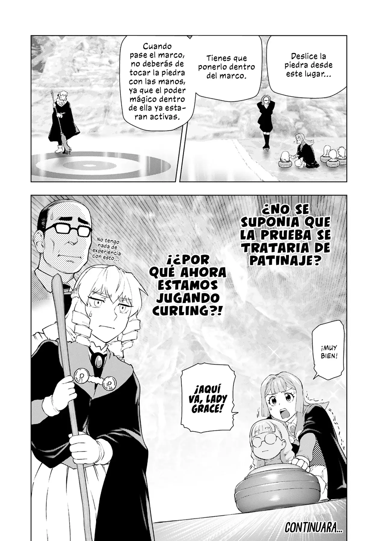 El hombre de mediana edad que reencarnó como la villana Capitulo 43: Ritual del Nacimiento Estelar (3° Parte) página 24