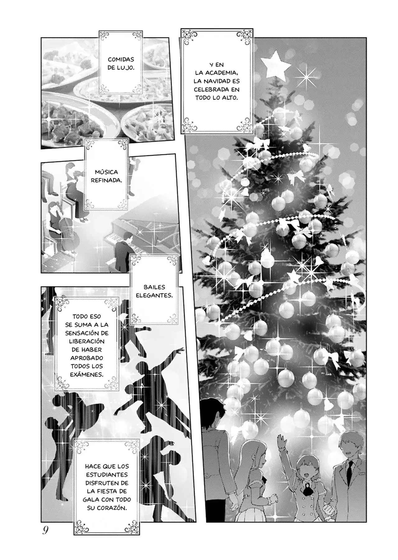 El hombre de mediana edad que reencarnó como la villana Capitulo 47: Regalo de Navidad (1° Parte) página 10