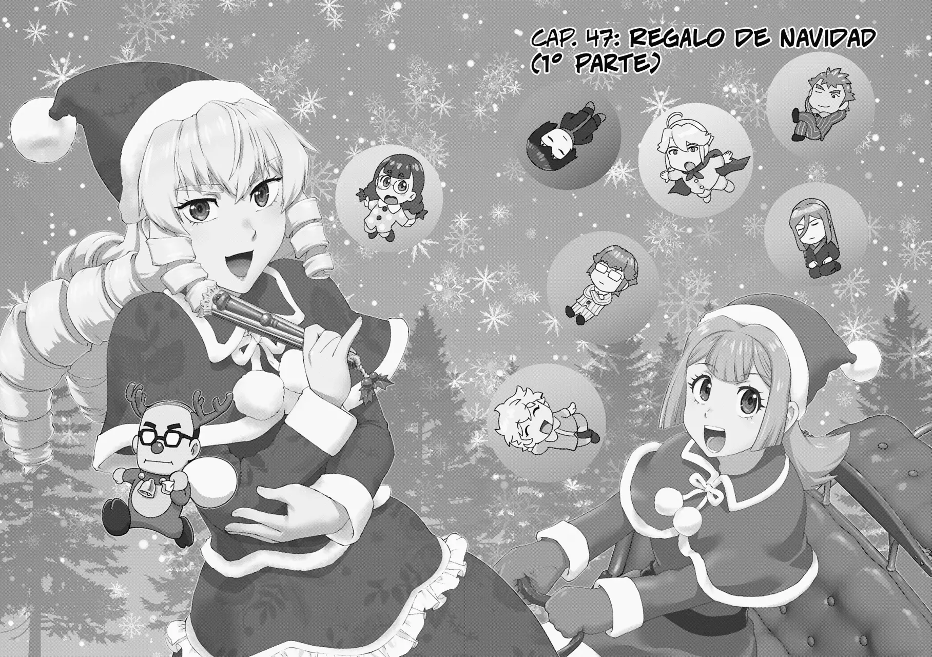 El hombre de mediana edad que reencarnó como la villana Capitulo 47: Regalo de Navidad (1° Parte) página 8