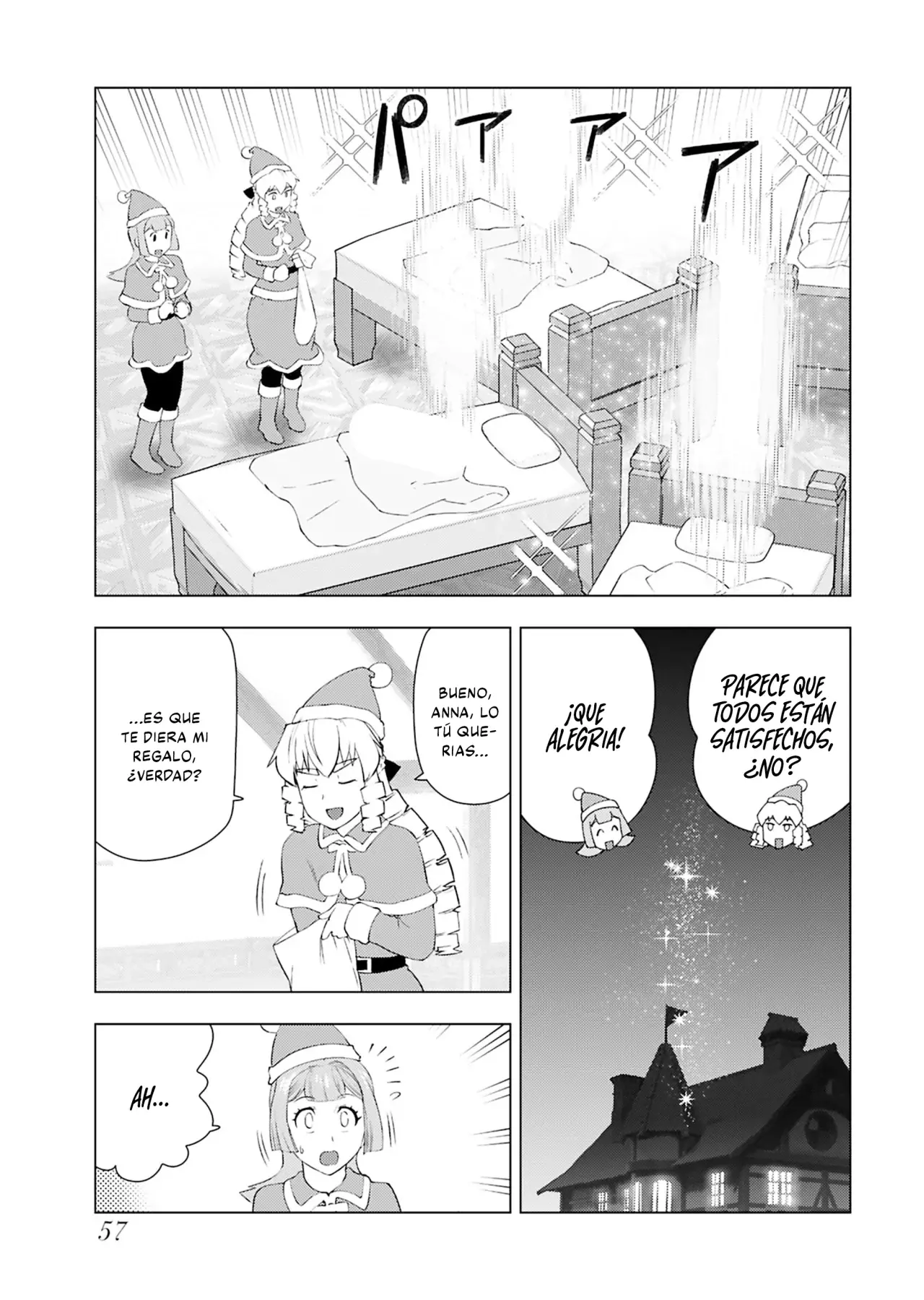 El hombre de mediana edad que reencarnó como la villana Capitulo 48: Regalo de Navidad (2° Parte) página 21