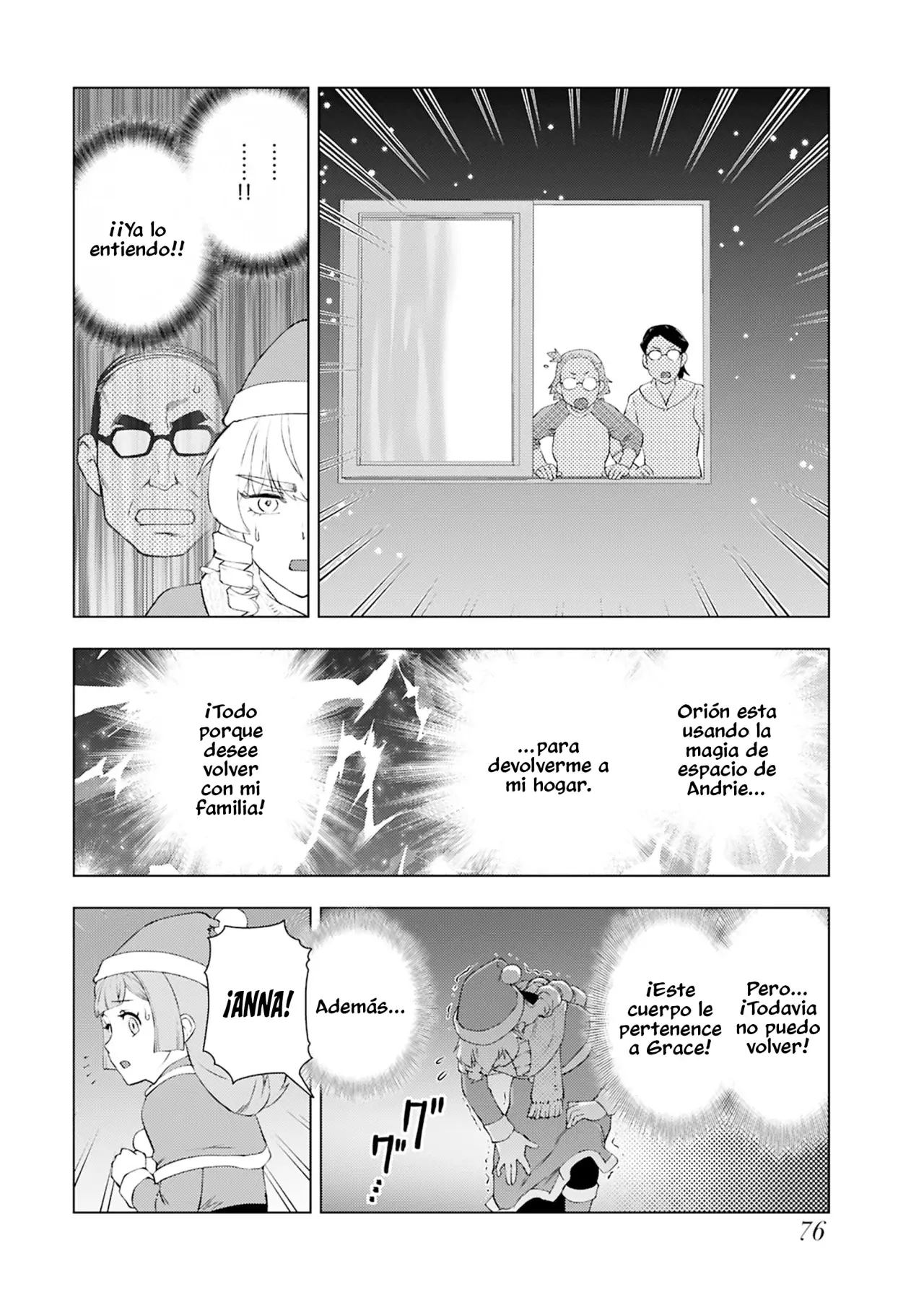 El hombre de mediana edad que reencarnó como la villana Capitulo 49: Regalo de Navidad (3° Parte) página 14