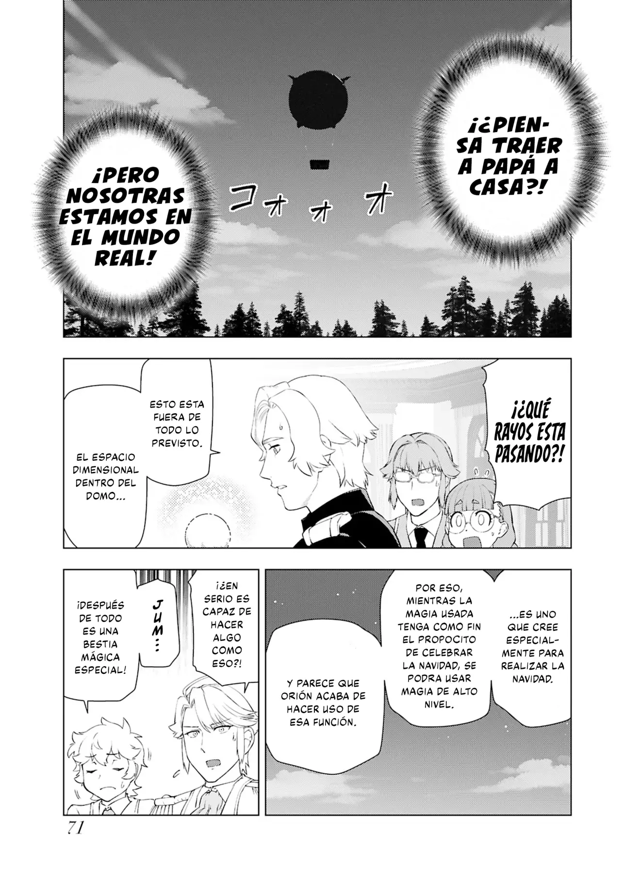 El hombre de mediana edad que reencarnó como la villana Capitulo 49: Regalo de Navidad (3° Parte) página 9