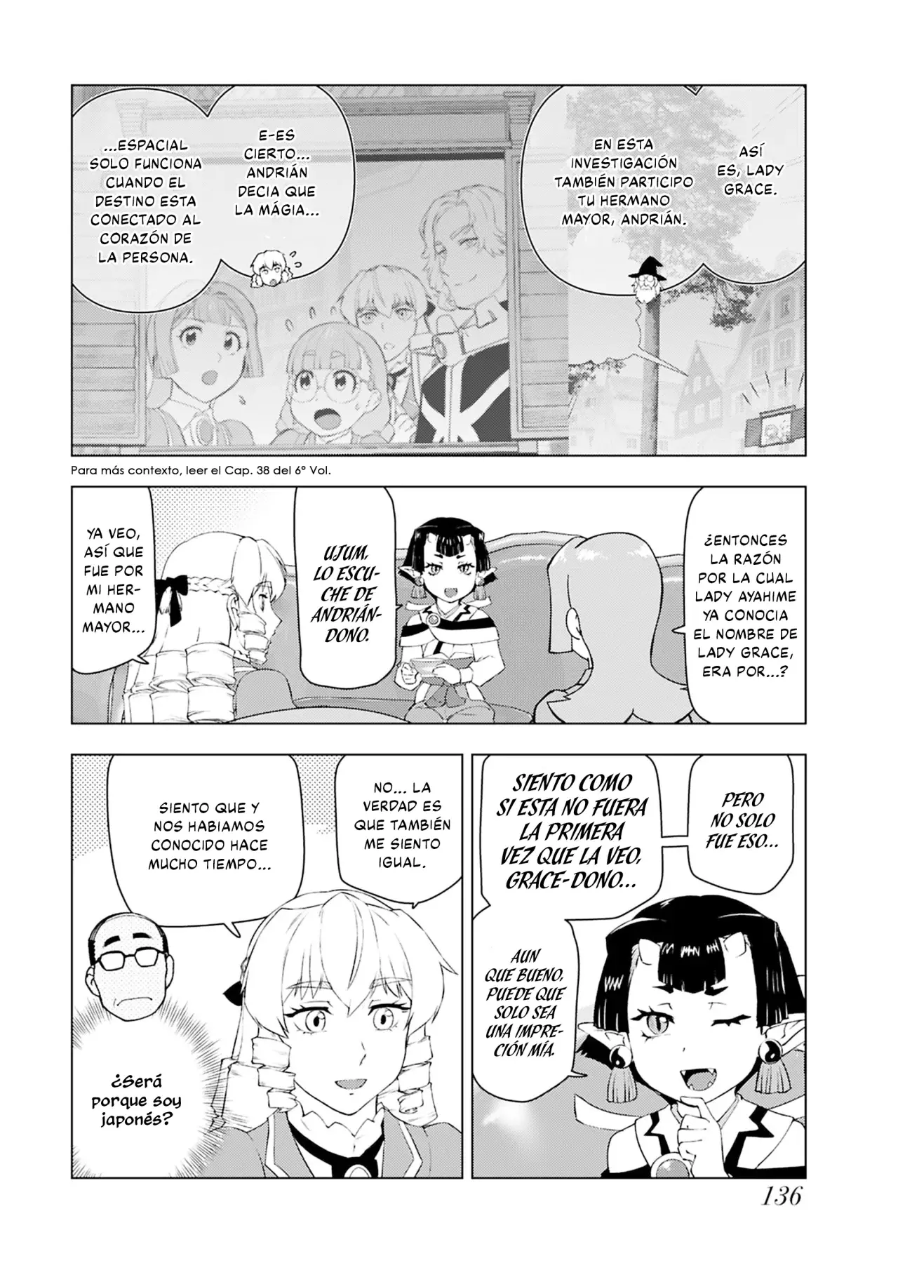El hombre de mediana edad que reencarnó como la villana Capitulo 52: La Princesa y el Samurai página 10