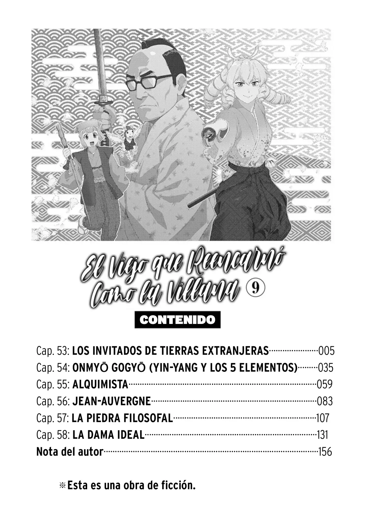 El hombre de mediana edad que reencarnó como la villana Capitulo 53: Los Invitados de Tierras Extranjeras página 5