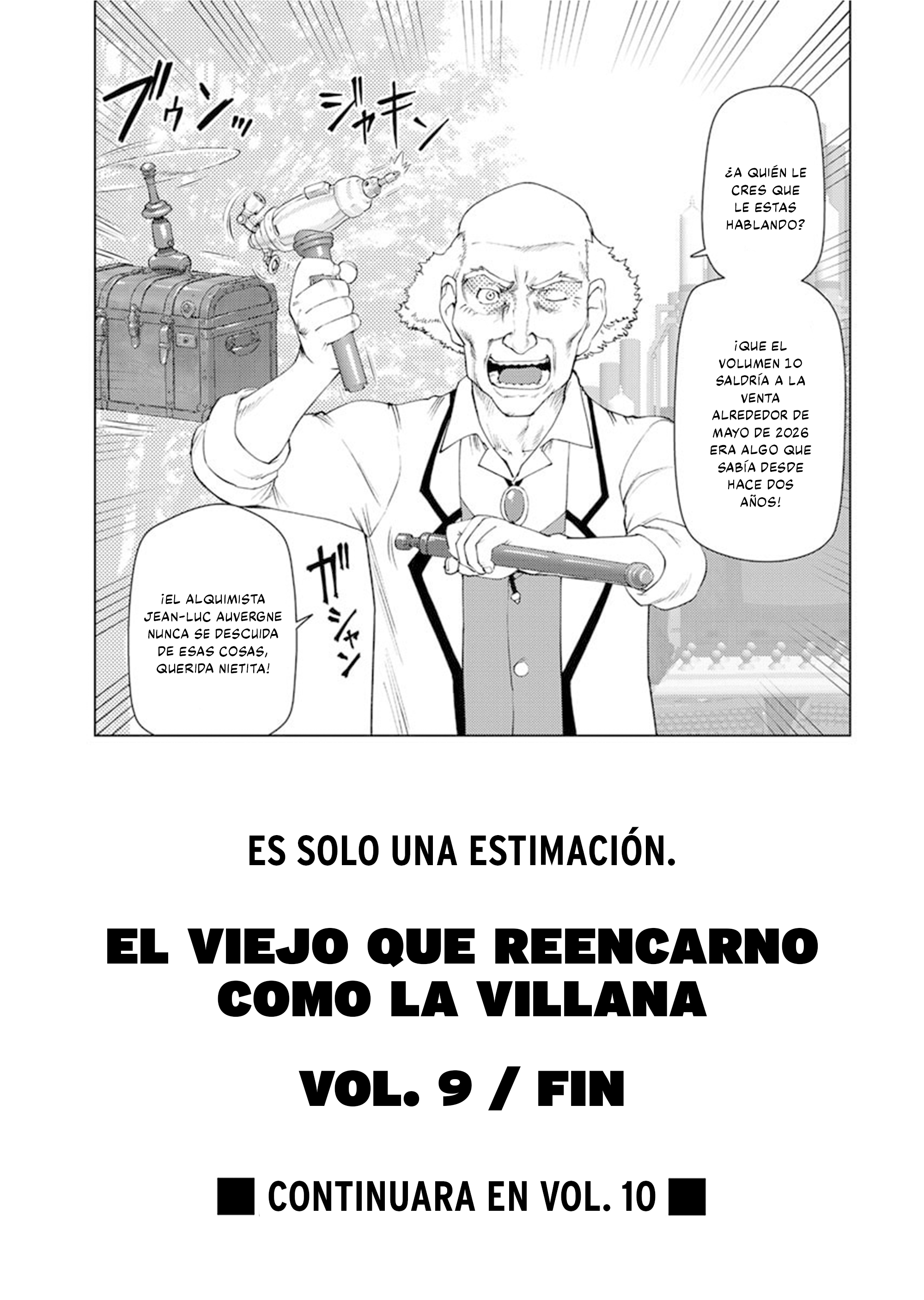 El hombre de mediana edad que reencarnó como la villana Capitulo 58 página 25