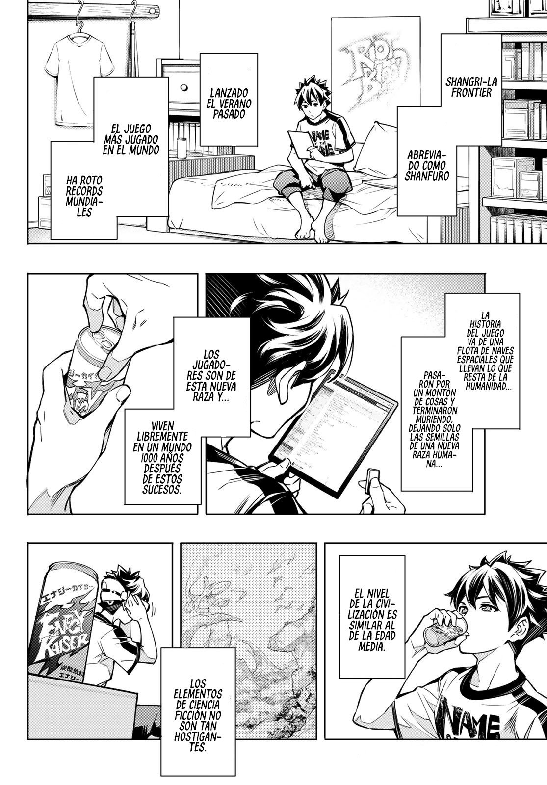 Shangri-La Frontier: Shitty Games Hunter Challenges Godly Game Capitulo 1: Por qué juegas videojuegos? página 18