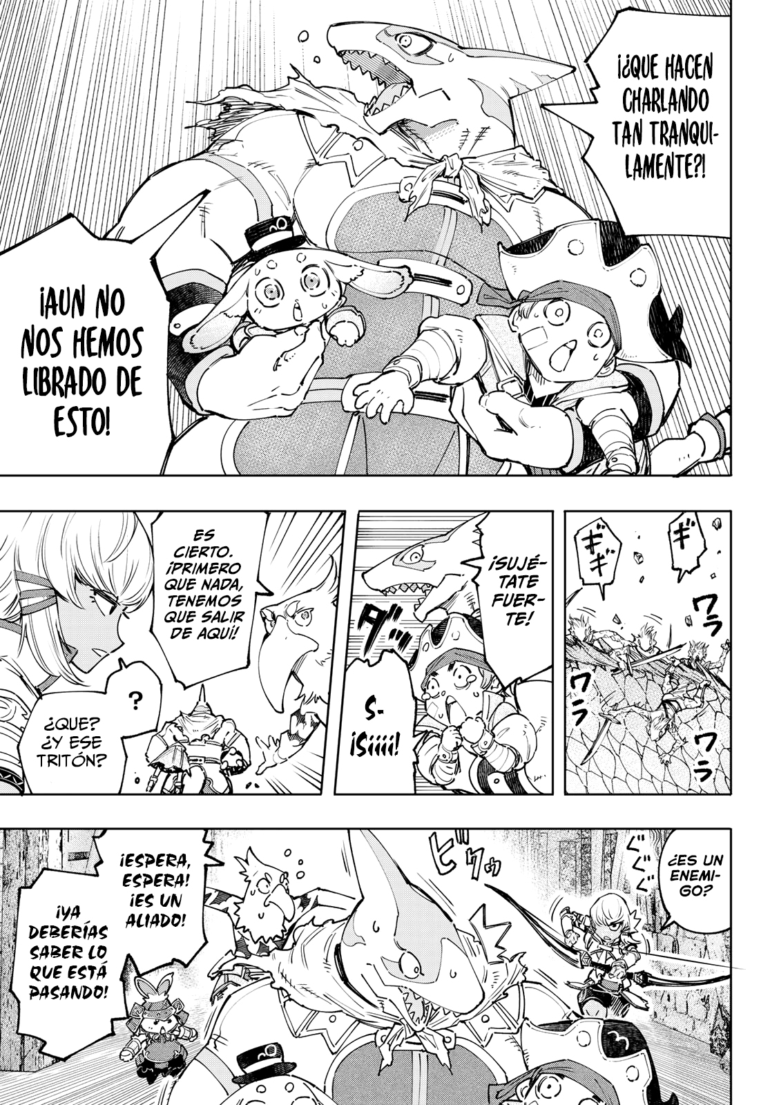 Shangri-La Frontier: Shitty Games Hunter Challenges Godly Game Capitulo 108: Como Es Acuático, Rey Dragón Versión Pez página 12