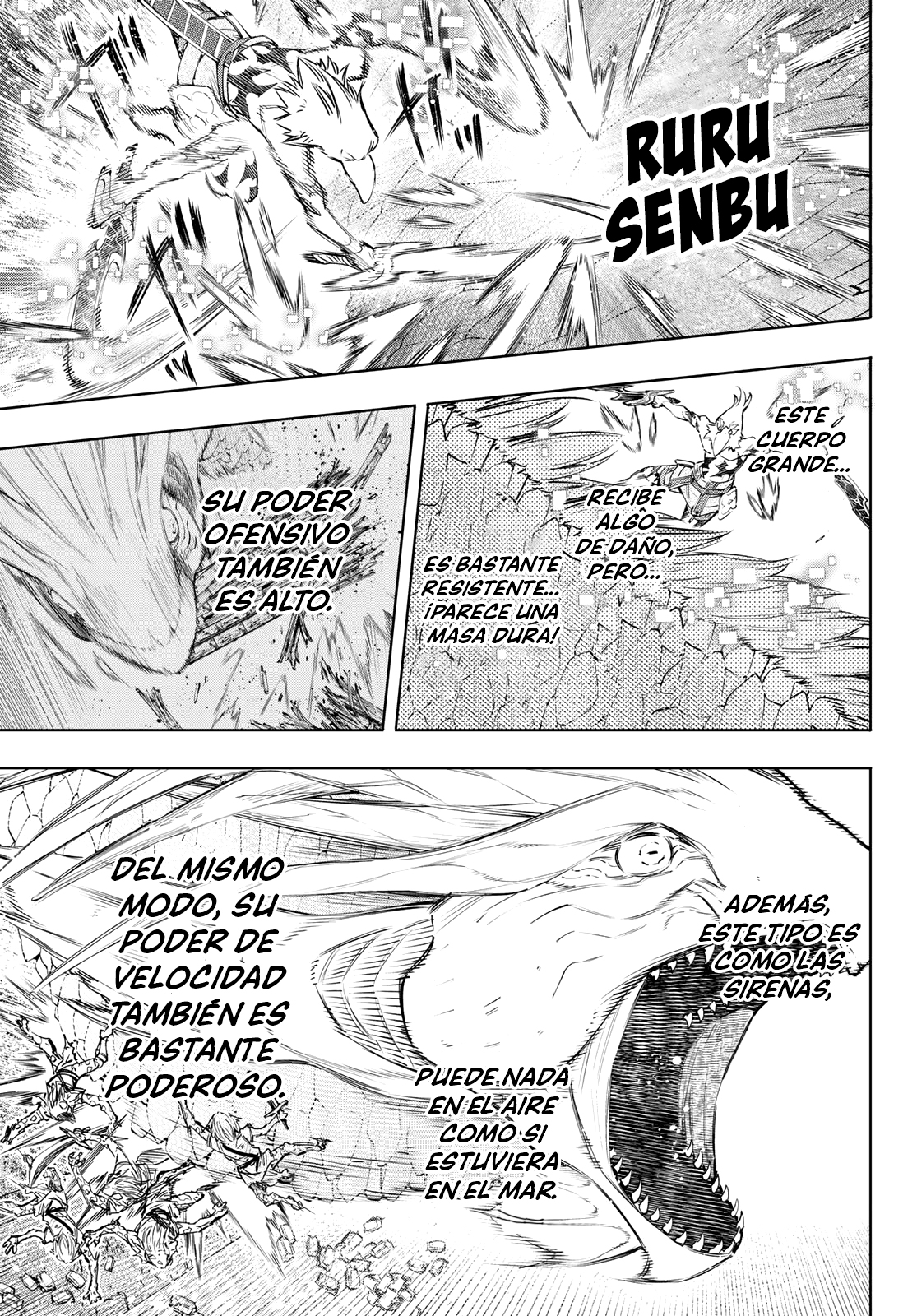 Shangri-La Frontier: Shitty Games Hunter Challenges Godly Game Capitulo 109: Bien, Momento de Filetear El Pez Dragón en 3 Pedazos página 4