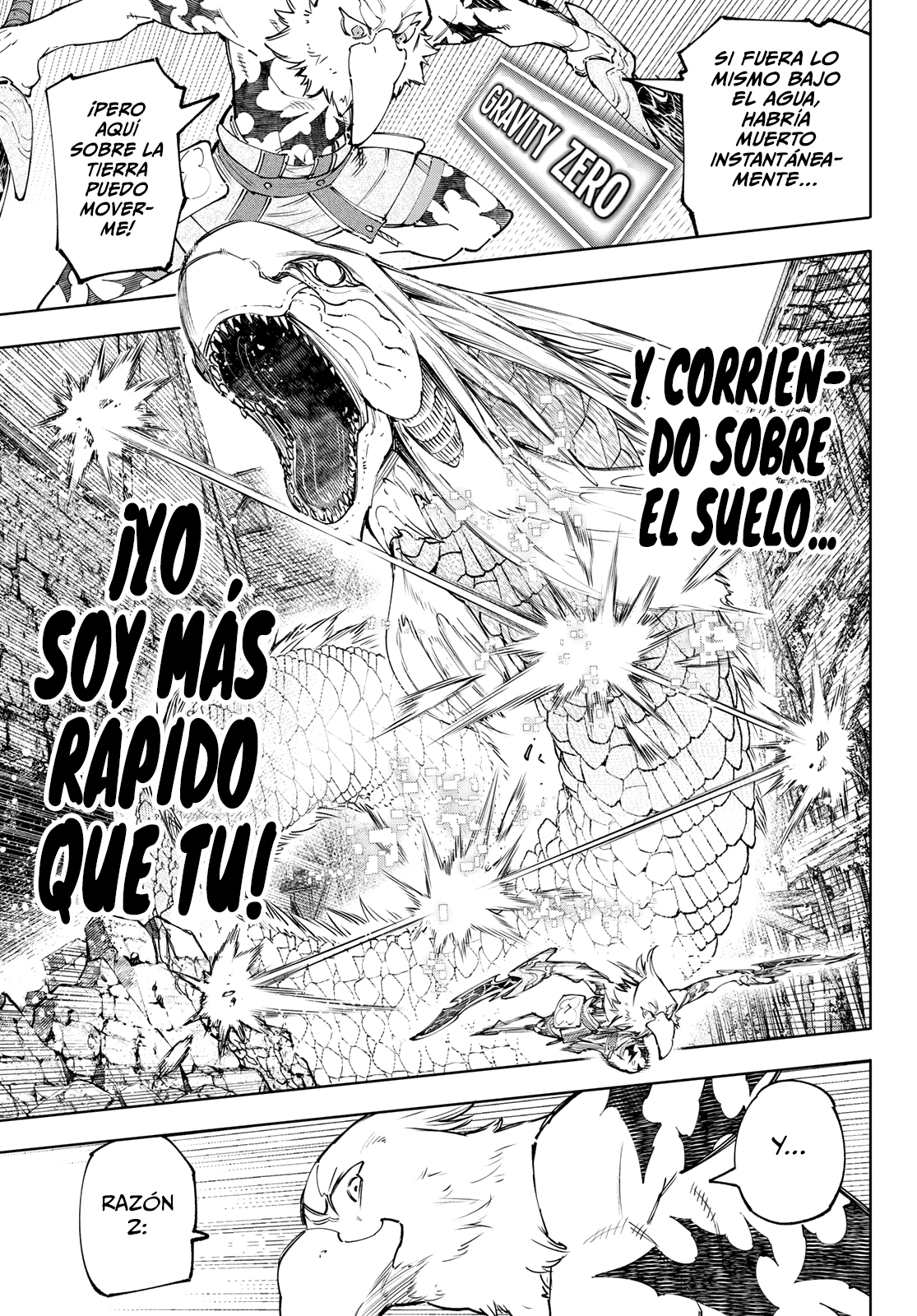 Shangri-La Frontier: Shitty Games Hunter Challenges Godly Game Capitulo 109: Bien, Momento de Filetear El Pez Dragón en 3 Pedazos página 8