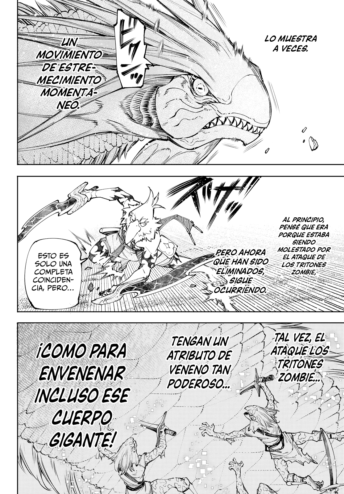 Shangri-La Frontier: Shitty Games Hunter Challenges Godly Game Capitulo 109: Bien, Momento de Filetear El Pez Dragón en 3 Pedazos página 9