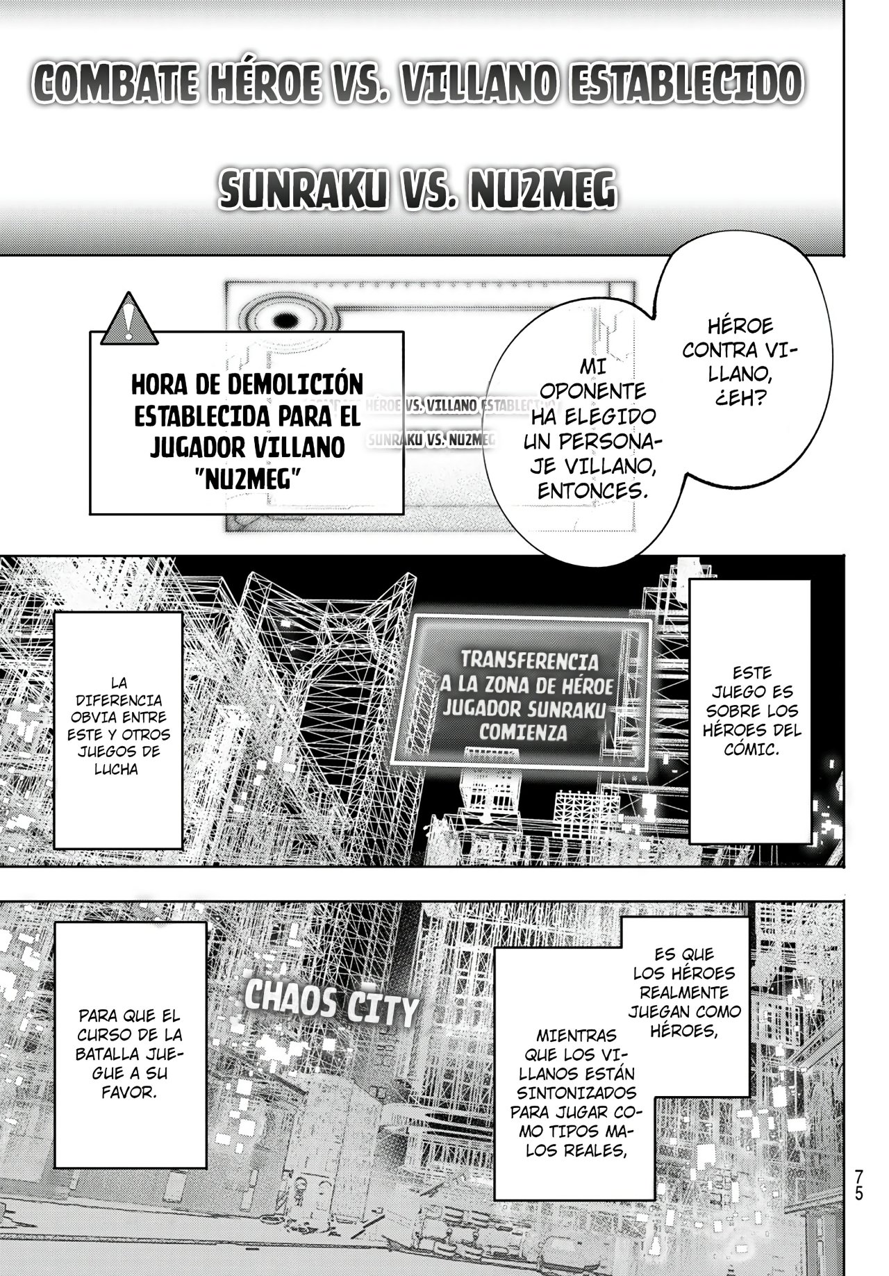 Shangri-La Frontier: Shitty Games Hunter Challenges Godly Game Capitulo 113: La Justicia y El Mal Corriendo Por La Ciudad en Caos página 14