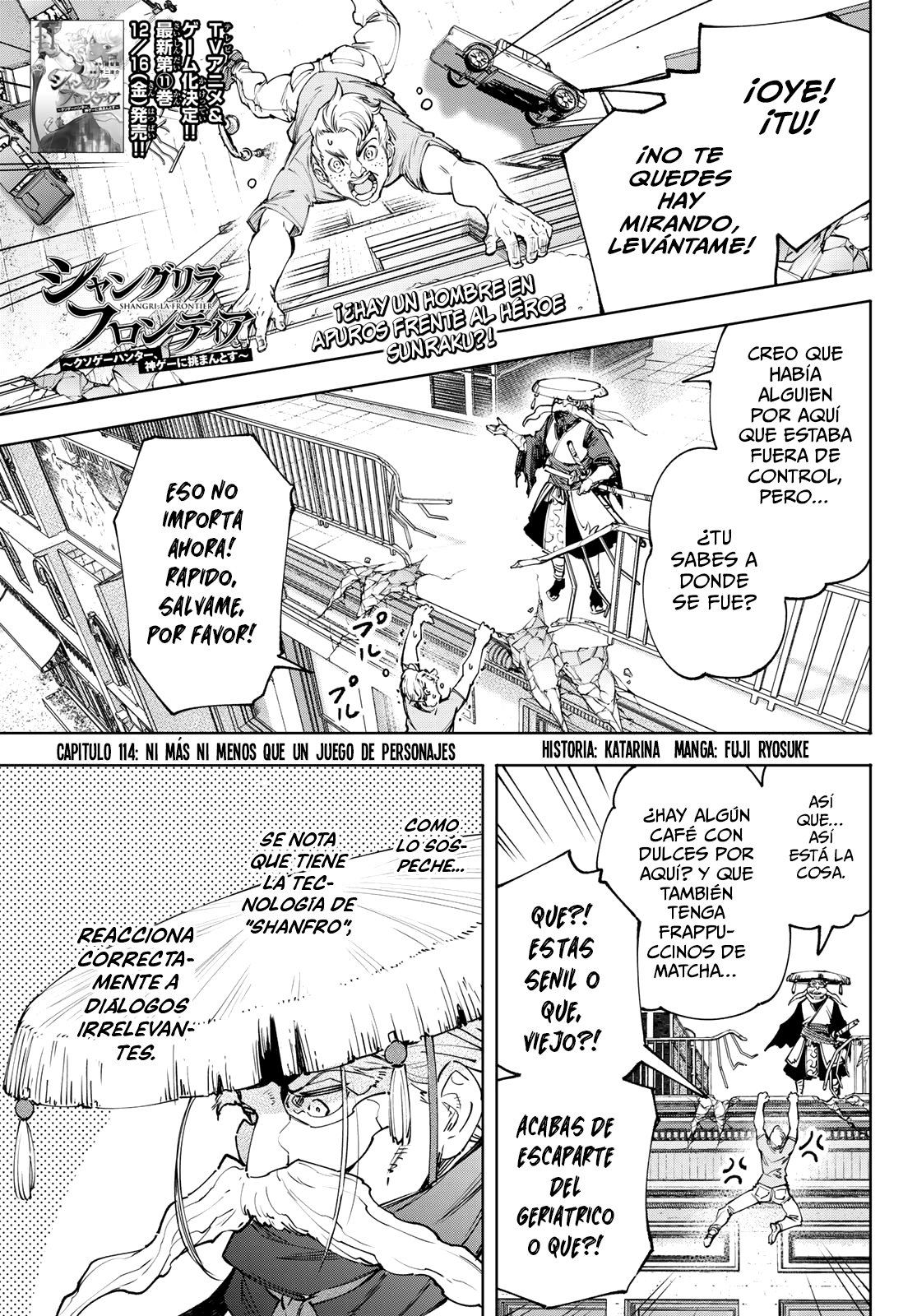 Shangri-La Frontier: Shitty Games Hunter Challenges Godly Game Capitulo 114: Es Decir, Un Juego Basado en Personajes de Cómic página 2