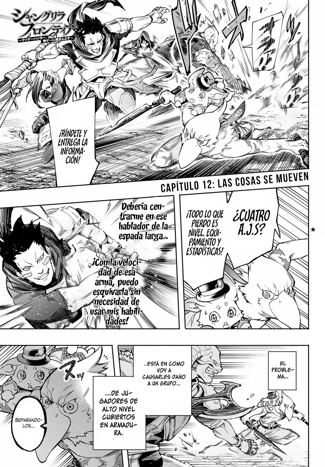 Shangri-La Frontier: Shitty Games Hunter Challenges Godly Game Capitulo 12: Las Cosas se Mueven página 2