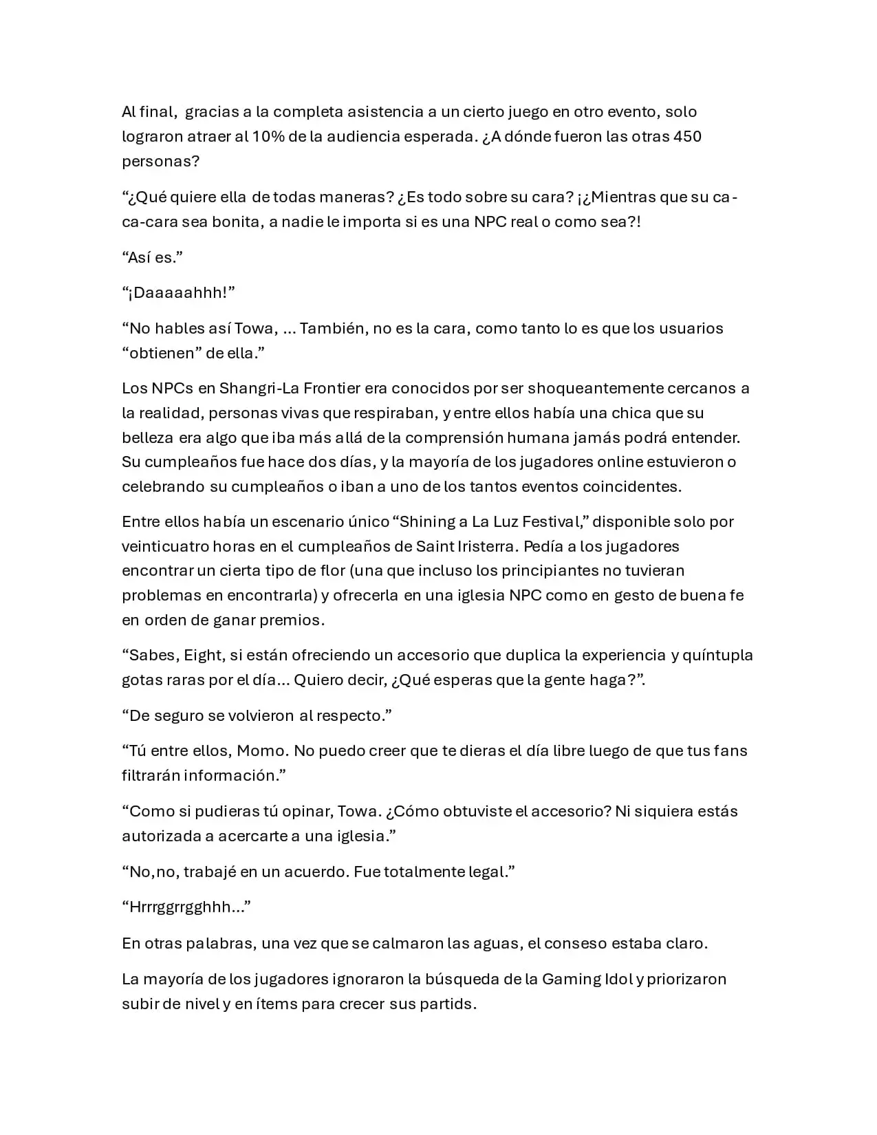 Shangri-La Frontier: Shitty Games Hunter Challenges Godly Game Capitulo 15.5: Expansion Pass Volumen 2 página 5