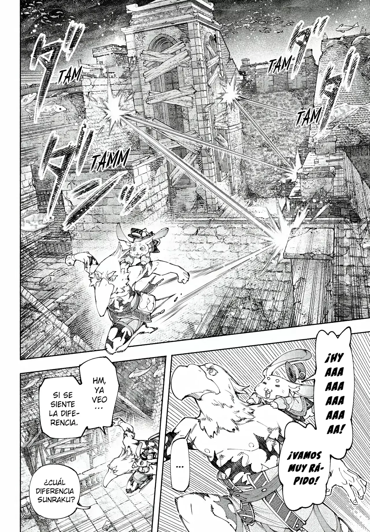 Shangri-La Frontier: Shitty Games Hunter Challenges Godly Game Capitulo 162: Tour Por La Ciudad Abisal, Con Una Coneja Guía página 11