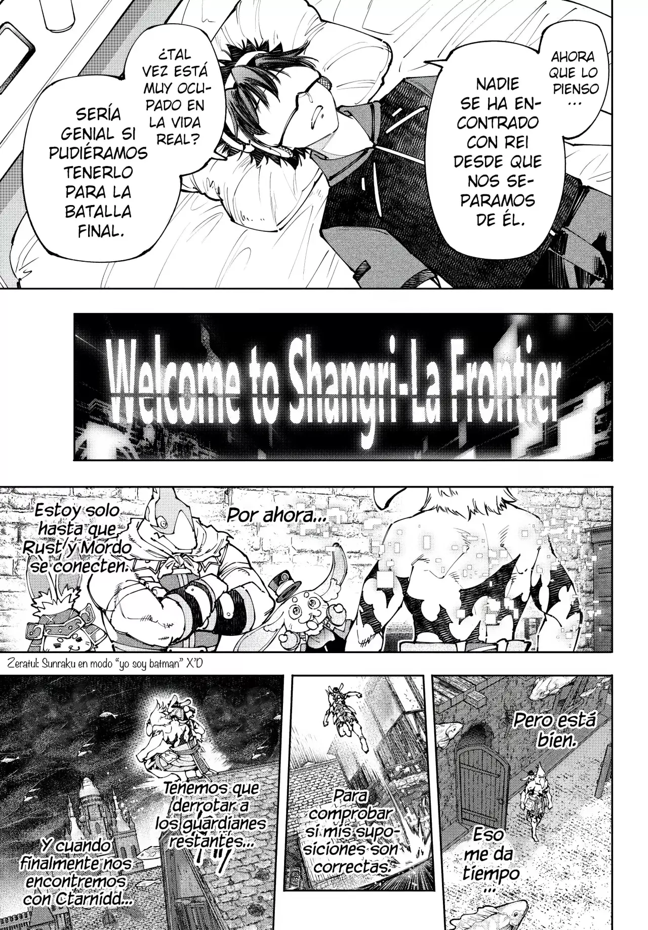 Shangri-La Frontier: Shitty Games Hunter Challenges Godly Game Capitulo 166: Tiempo De Ayudar y Ser Ayudado página 20