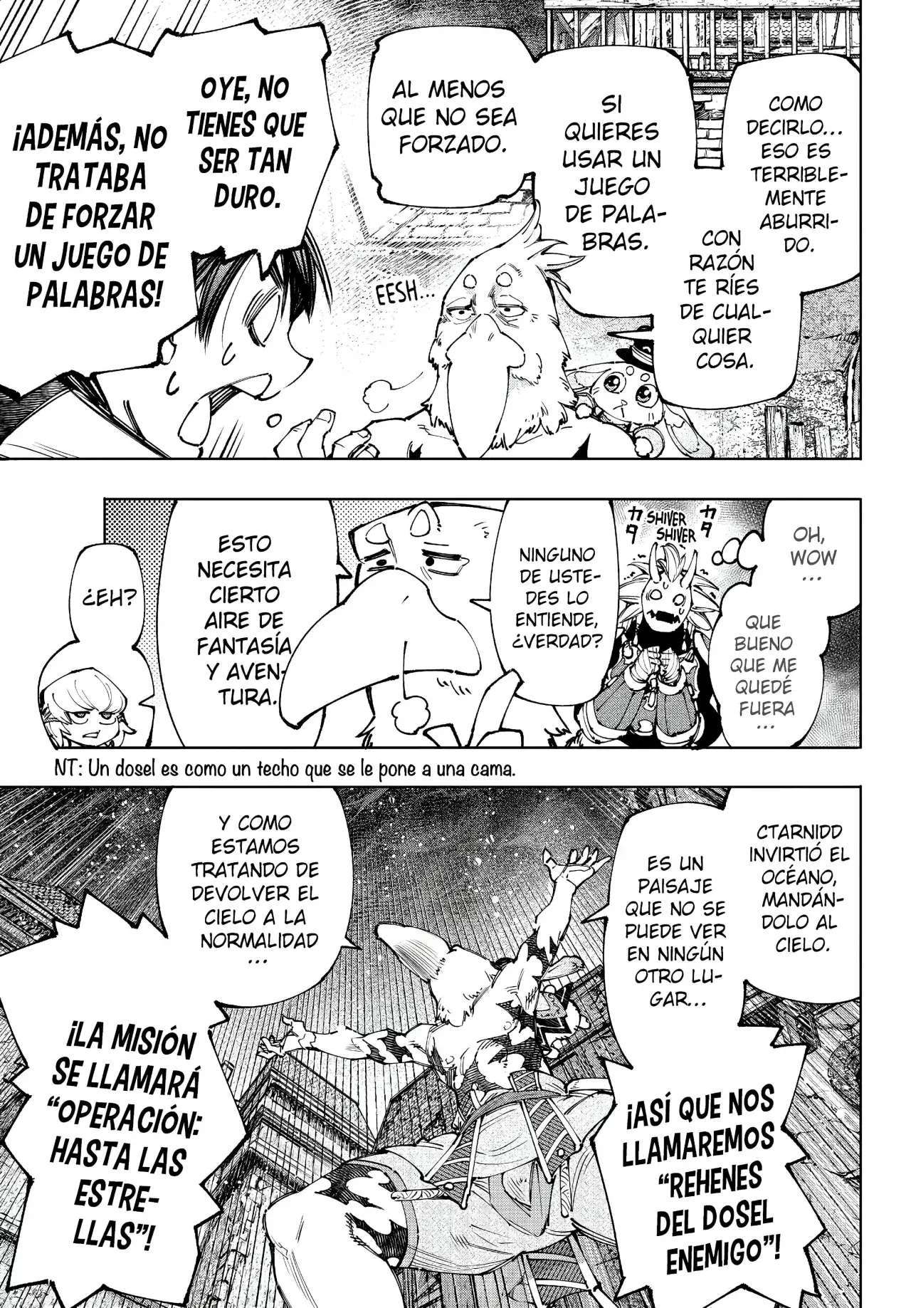 Shangri-La Frontier: Shitty Games Hunter Challenges Godly Game Capitulo 175: Ascendiendo a Los Cielos, Unidos - Parte 3 página 12