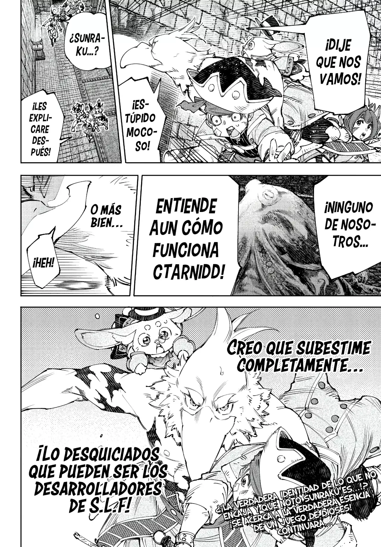 Shangri-La Frontier: Shitty Games Hunter Challenges Godly Game Capitulo 176: Ascendiendo a Los Cielos, Unidos - Parte 4 página 20