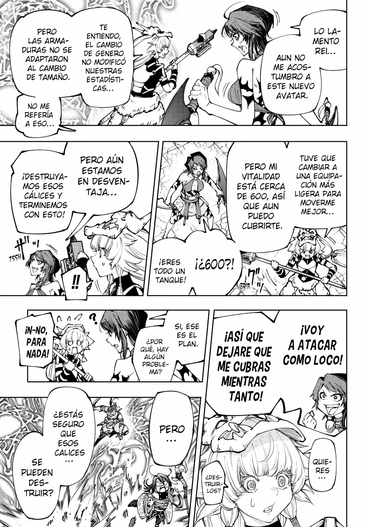 Shangri-La Frontier: Shitty Games Hunter Challenges Godly Game Capitulo 185: Ascendiendo a Los Cielos, Unidos - Parte 13 página 12