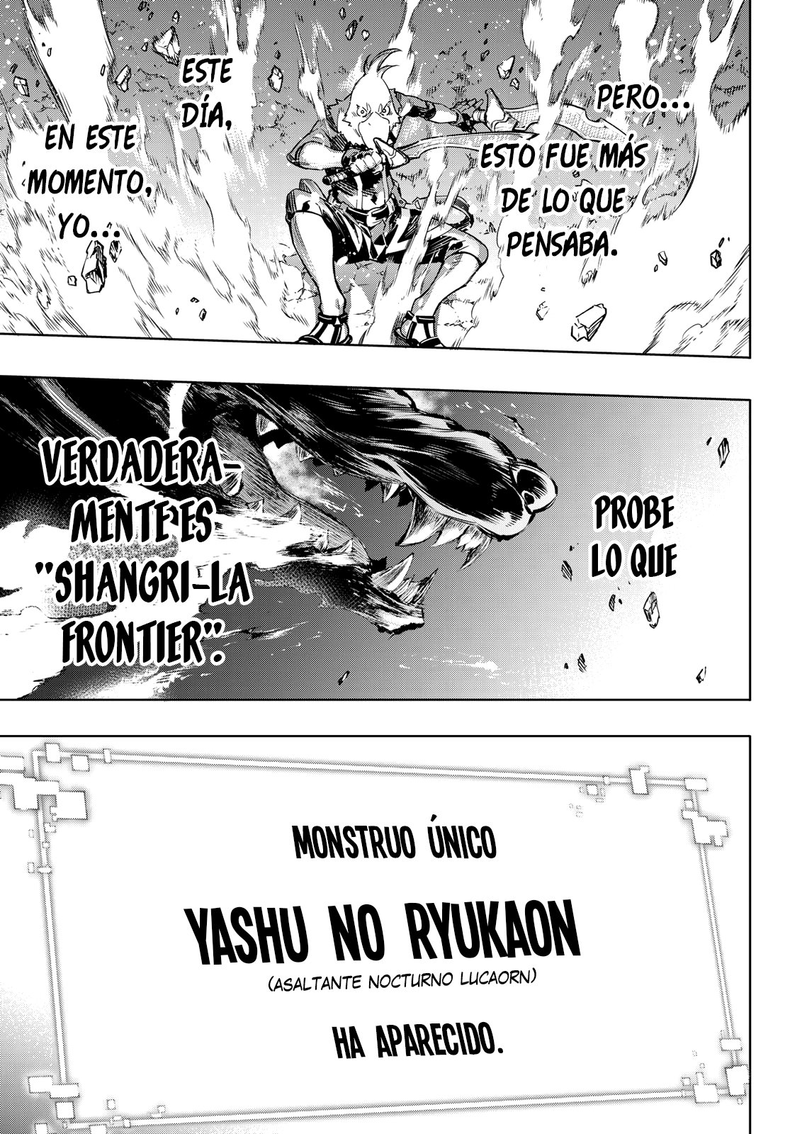 Shangri-La Frontier: Shitty Games Hunter Challenges Godly Game Capitulo 2: Algo Único página 53